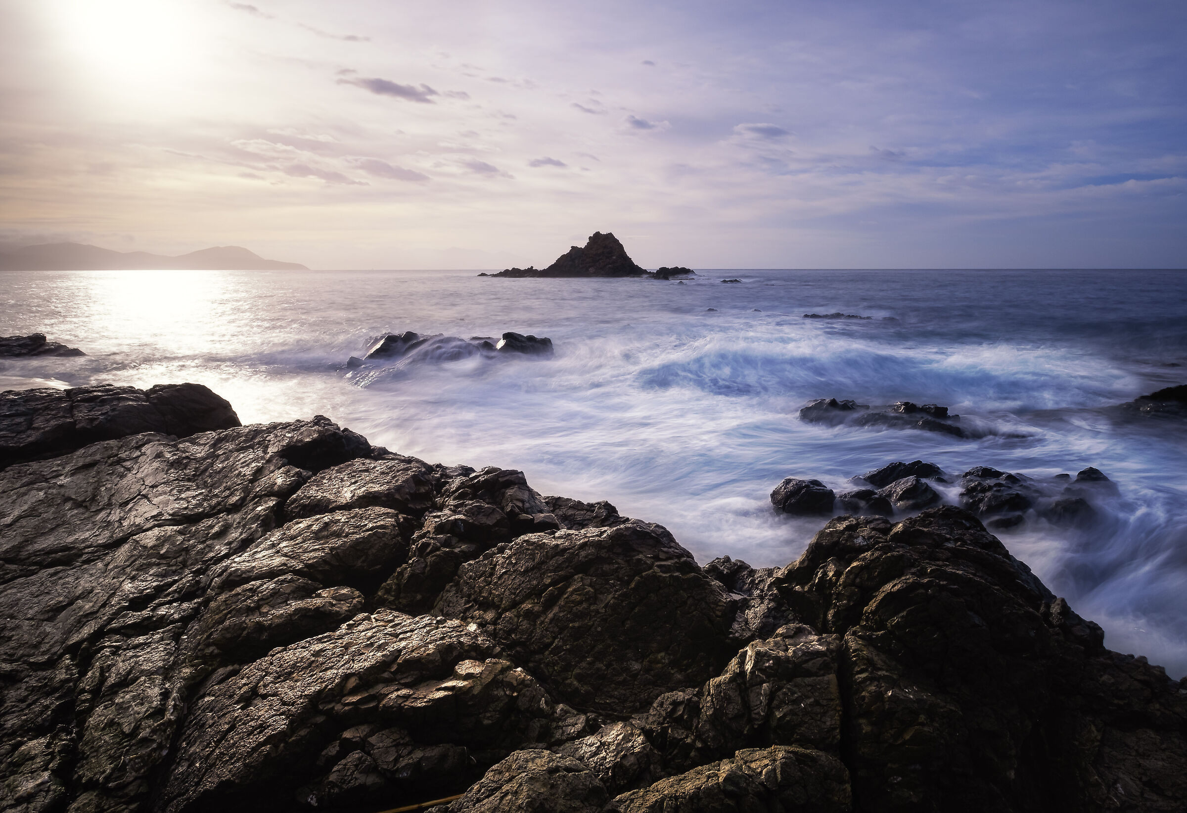 Sunset at Punta Falcone
