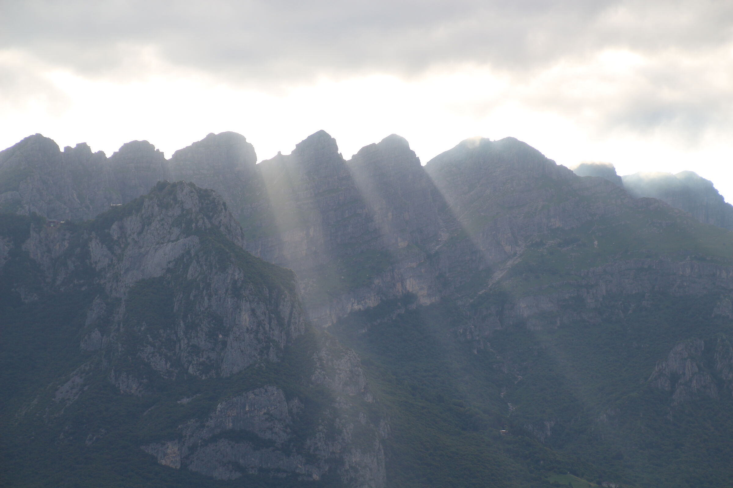 Rays of sun Resegone