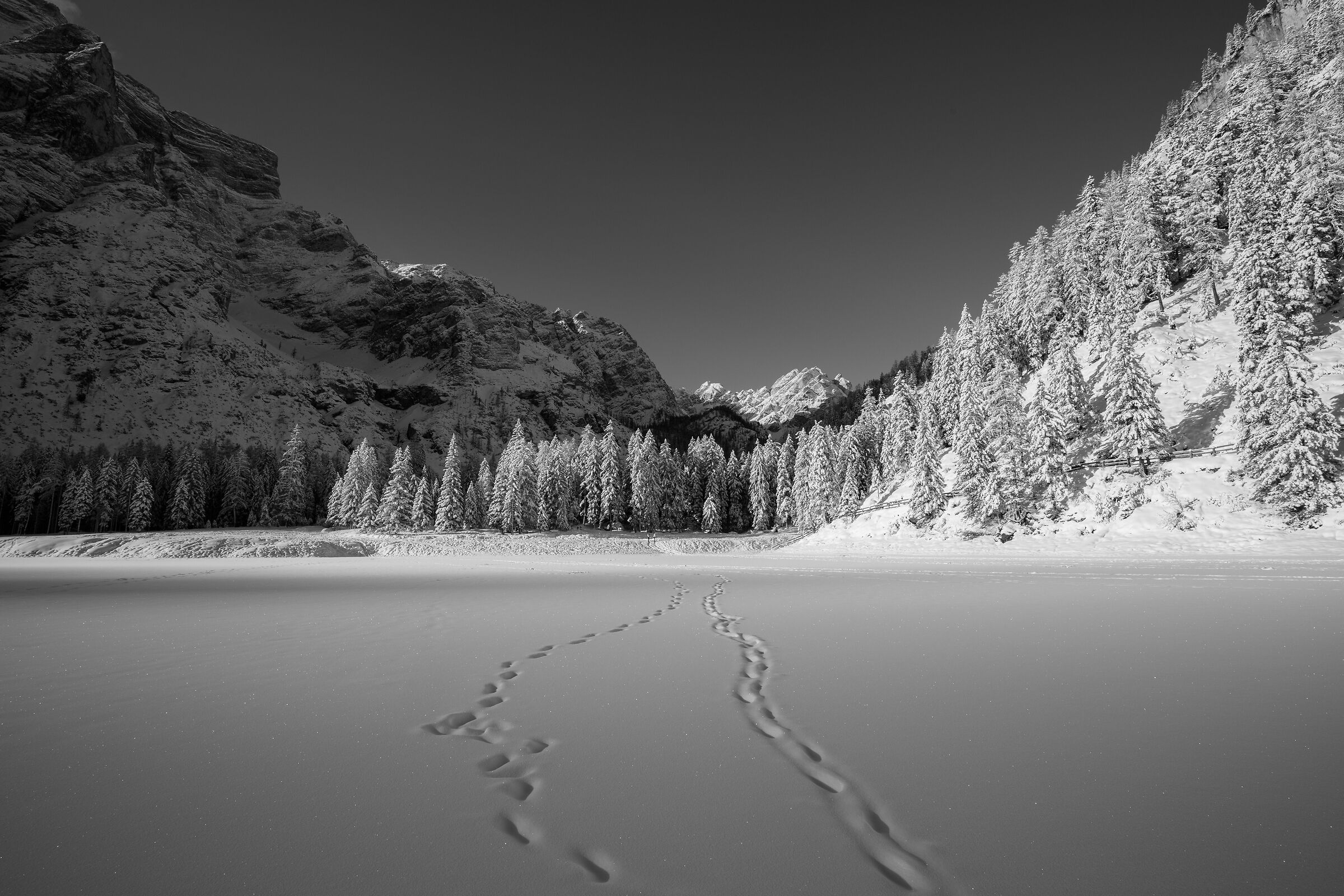 Braies ice
