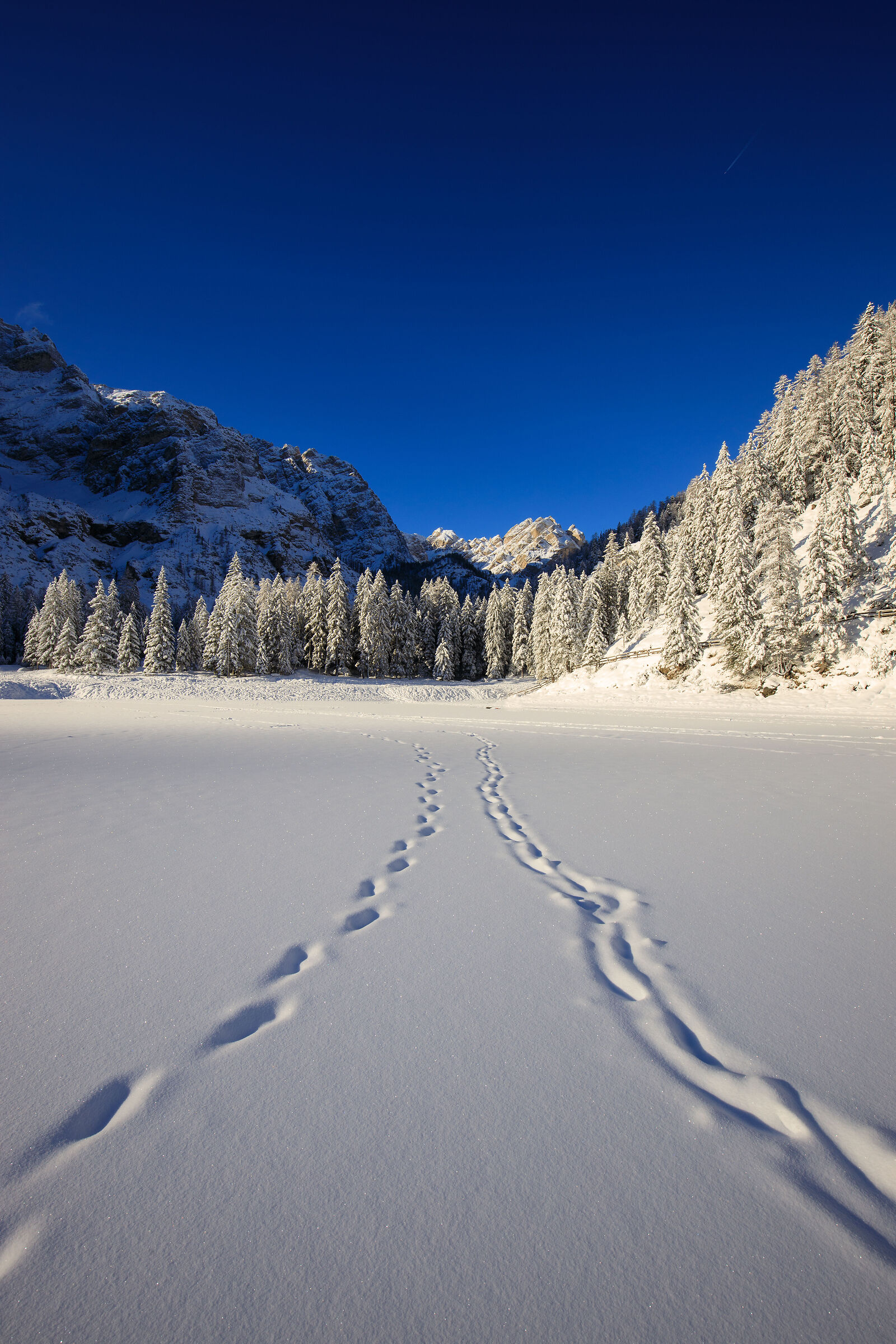 Braies ice