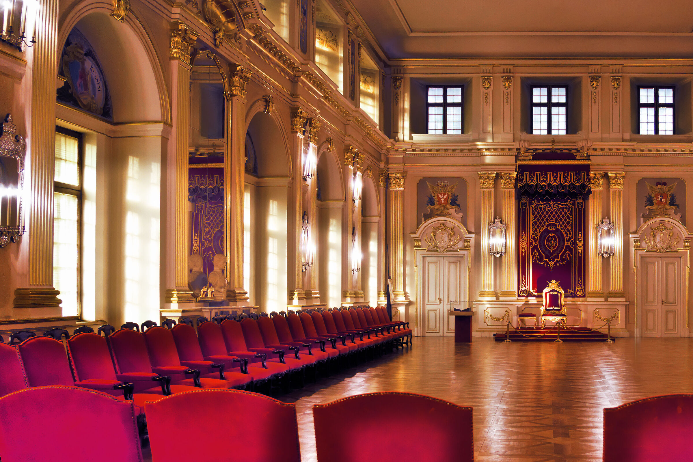 Hall of Senators and Constitution Jan Matejko style