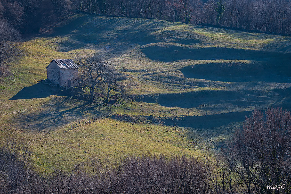 alpine huts in Roverè V.se