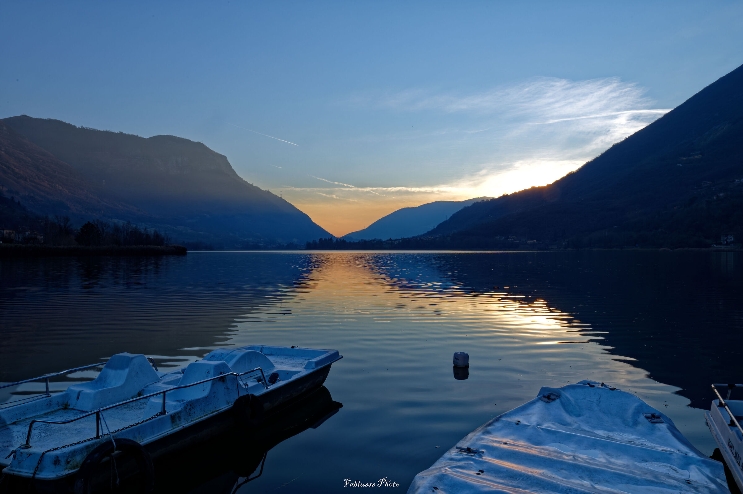 Ora blu - Lago di Endine
