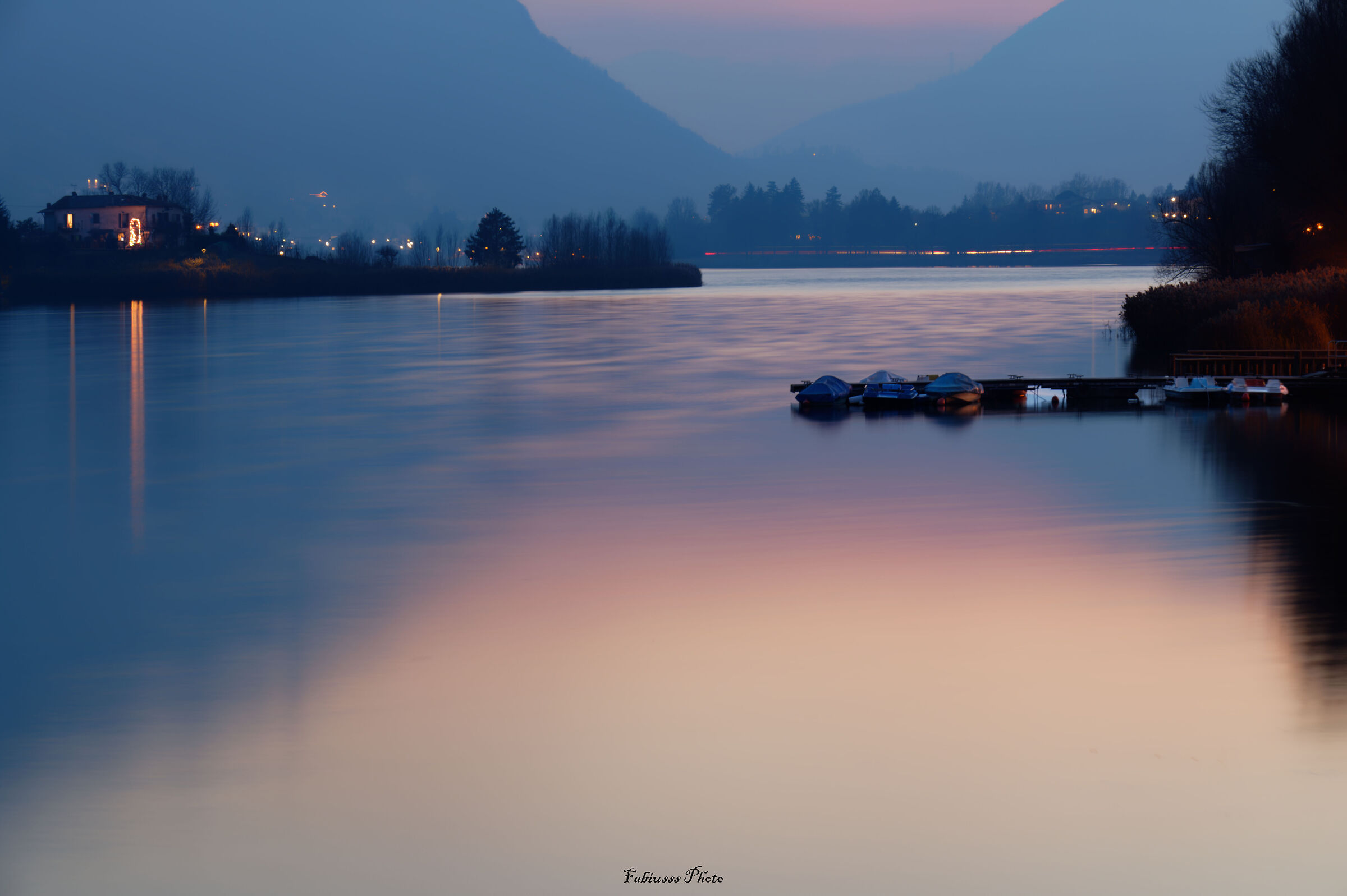 Tramonto al Lago di Endine