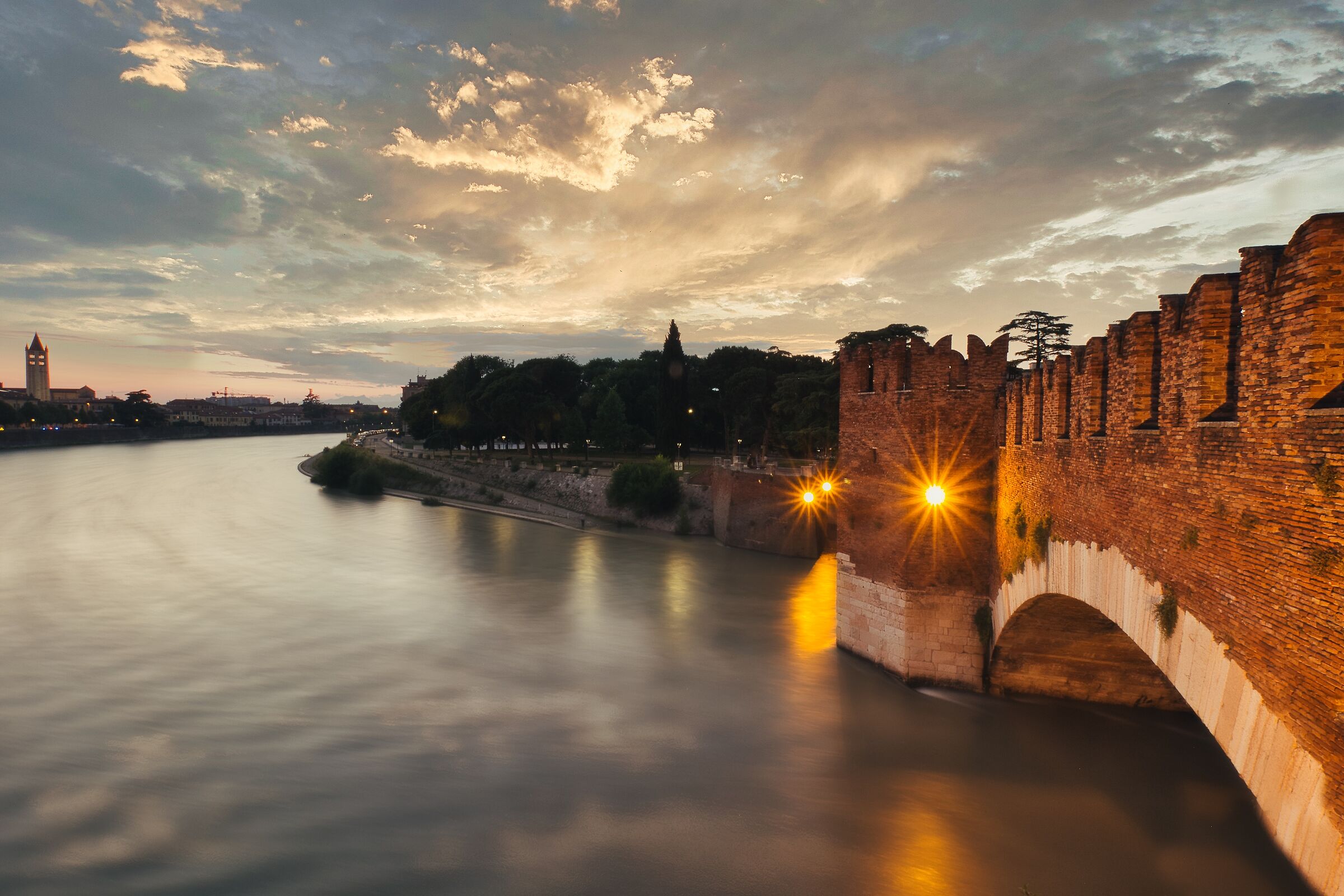 Tramonto a Verona