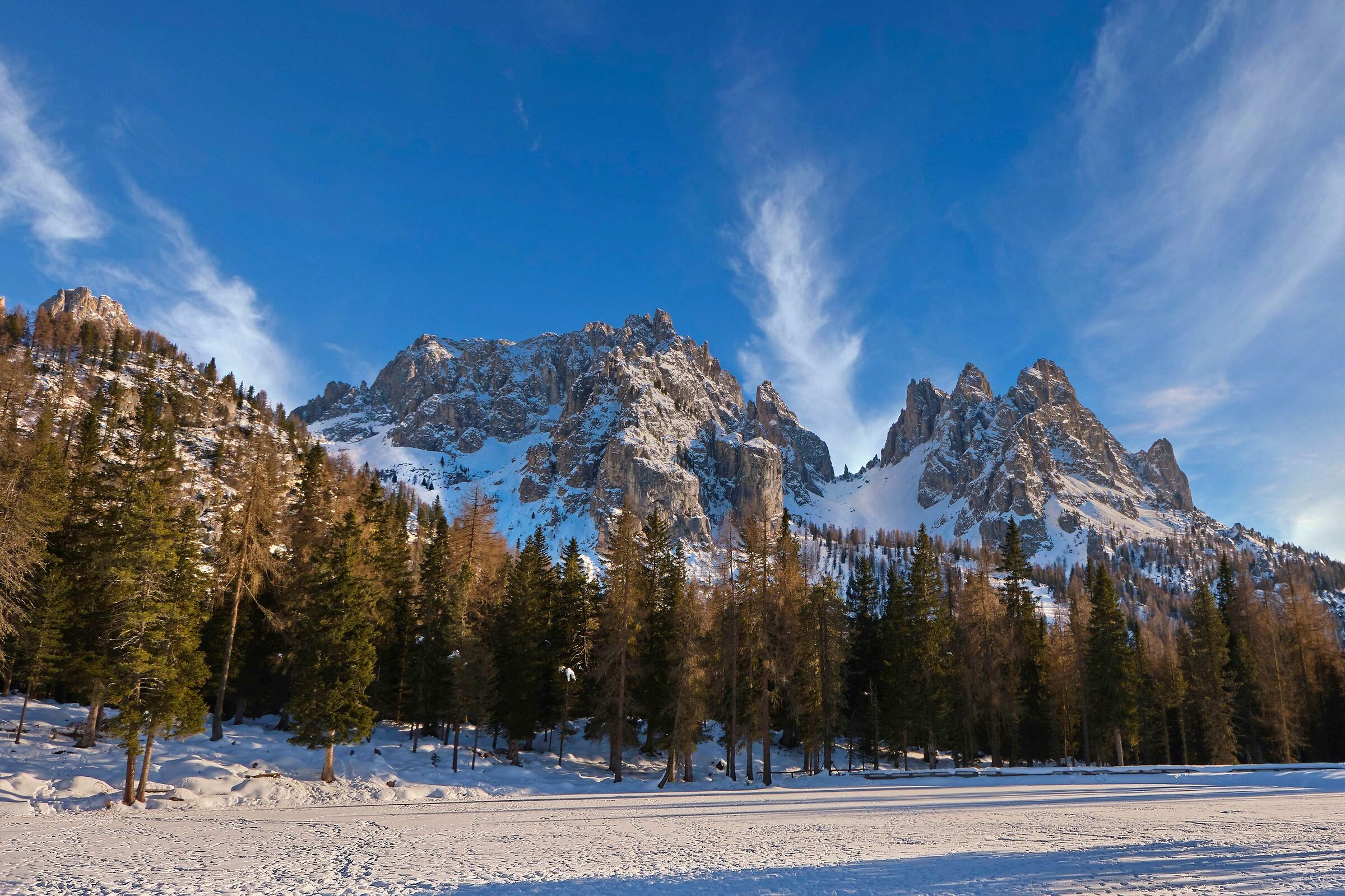 Lake Antorno and Cadini