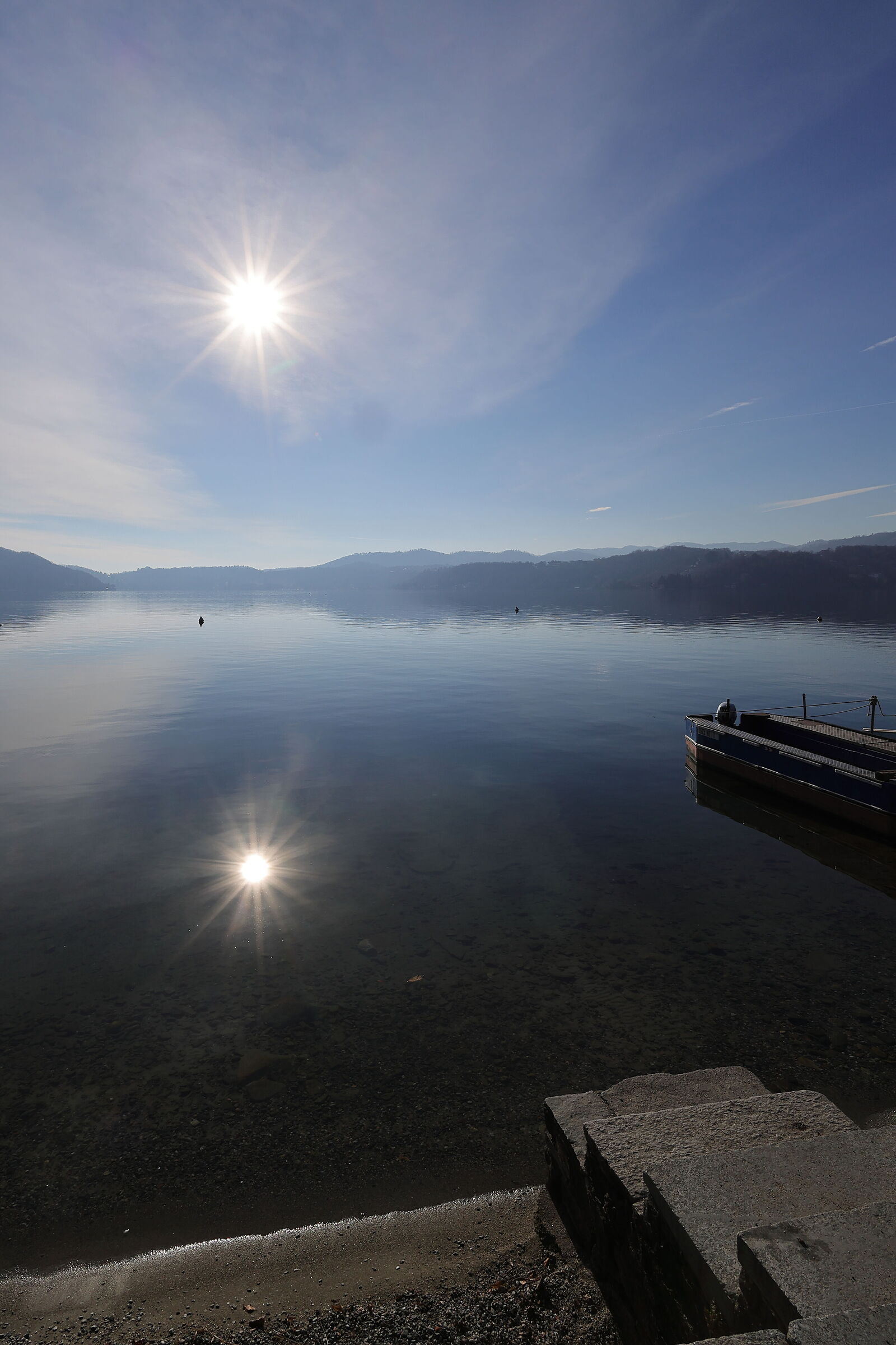 Pier on Lake Orta