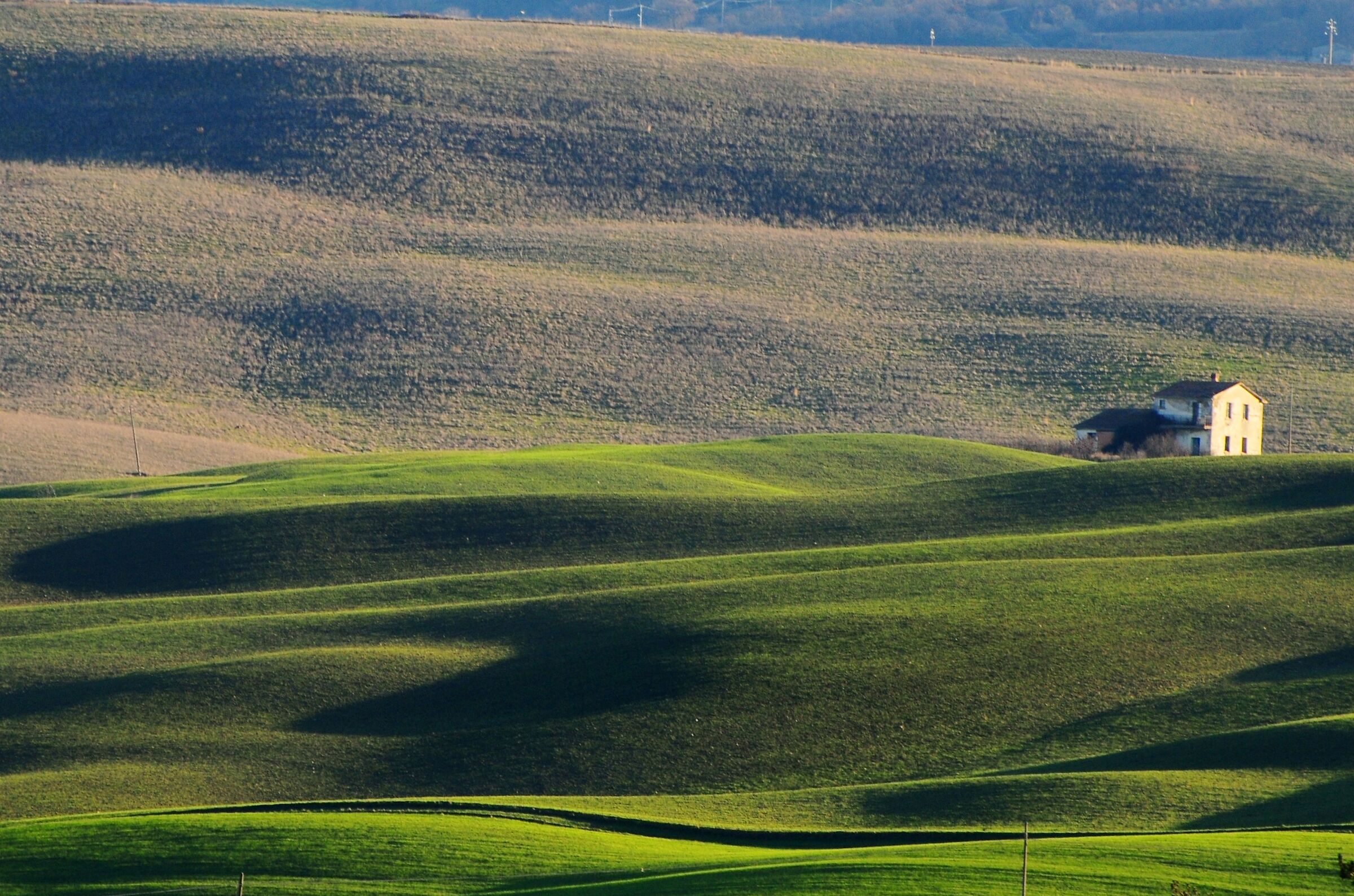 farm in val d'orcia
