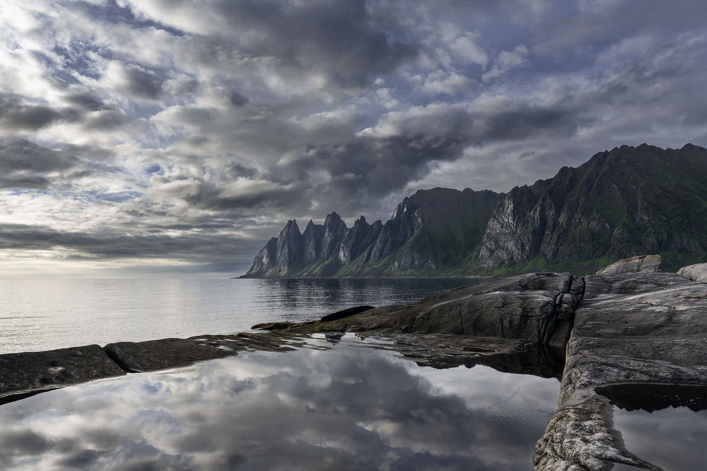 Luce nordica a Senja