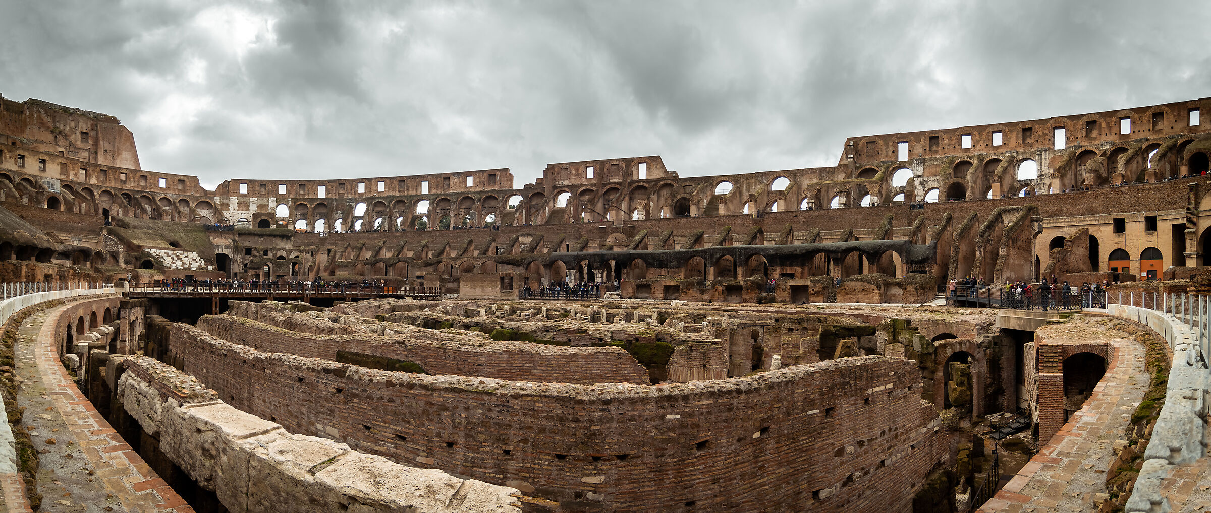 Inside the Flavian Amphitheater