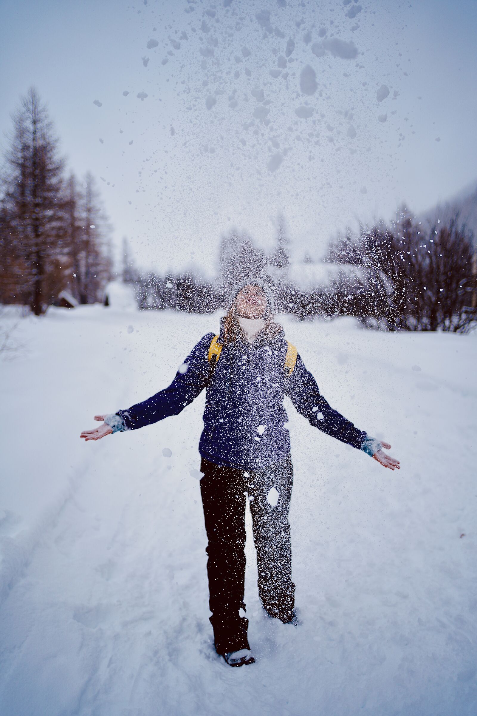 Ritornar Bambini con la neve