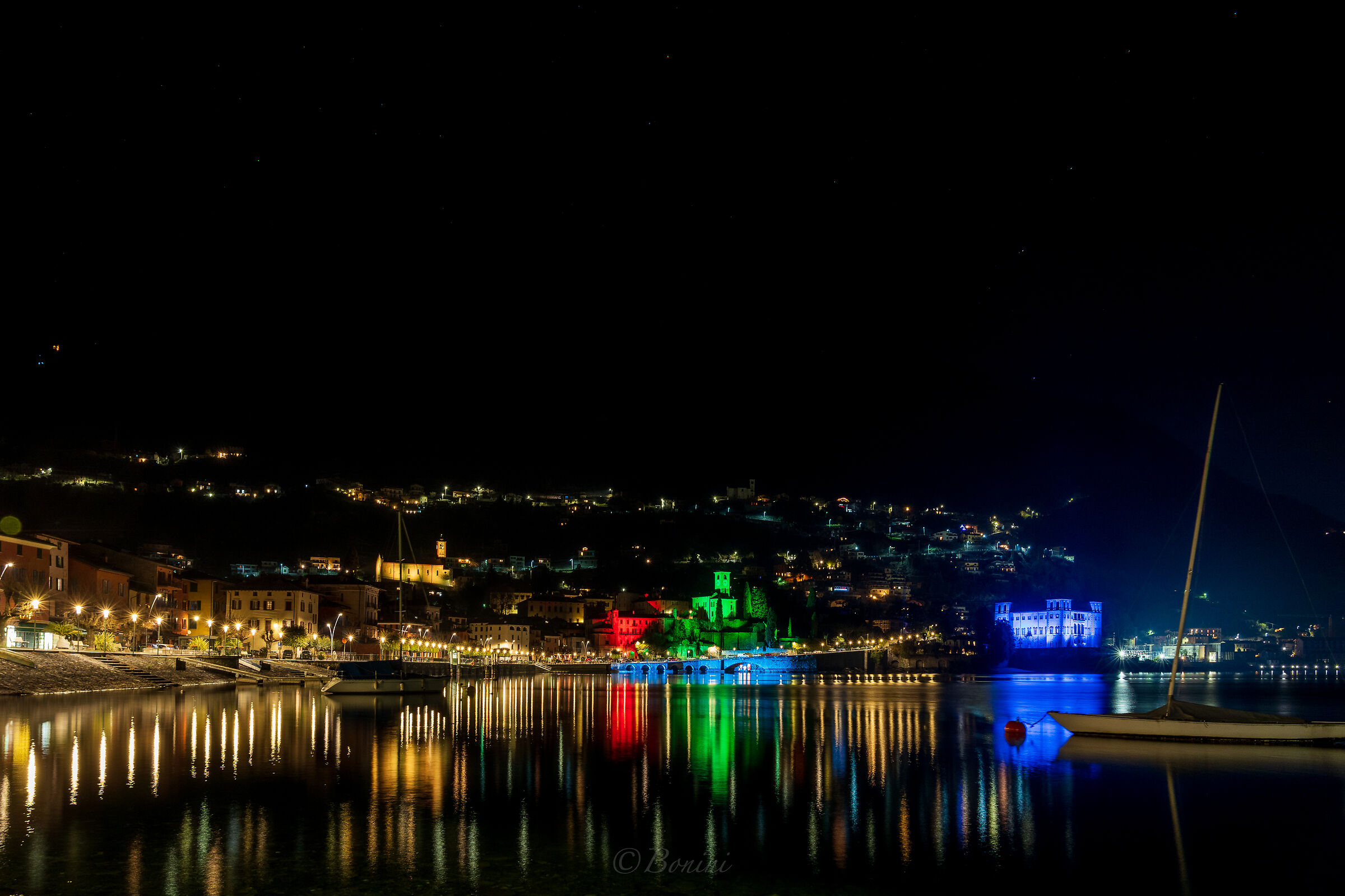 Gravedona by night 2