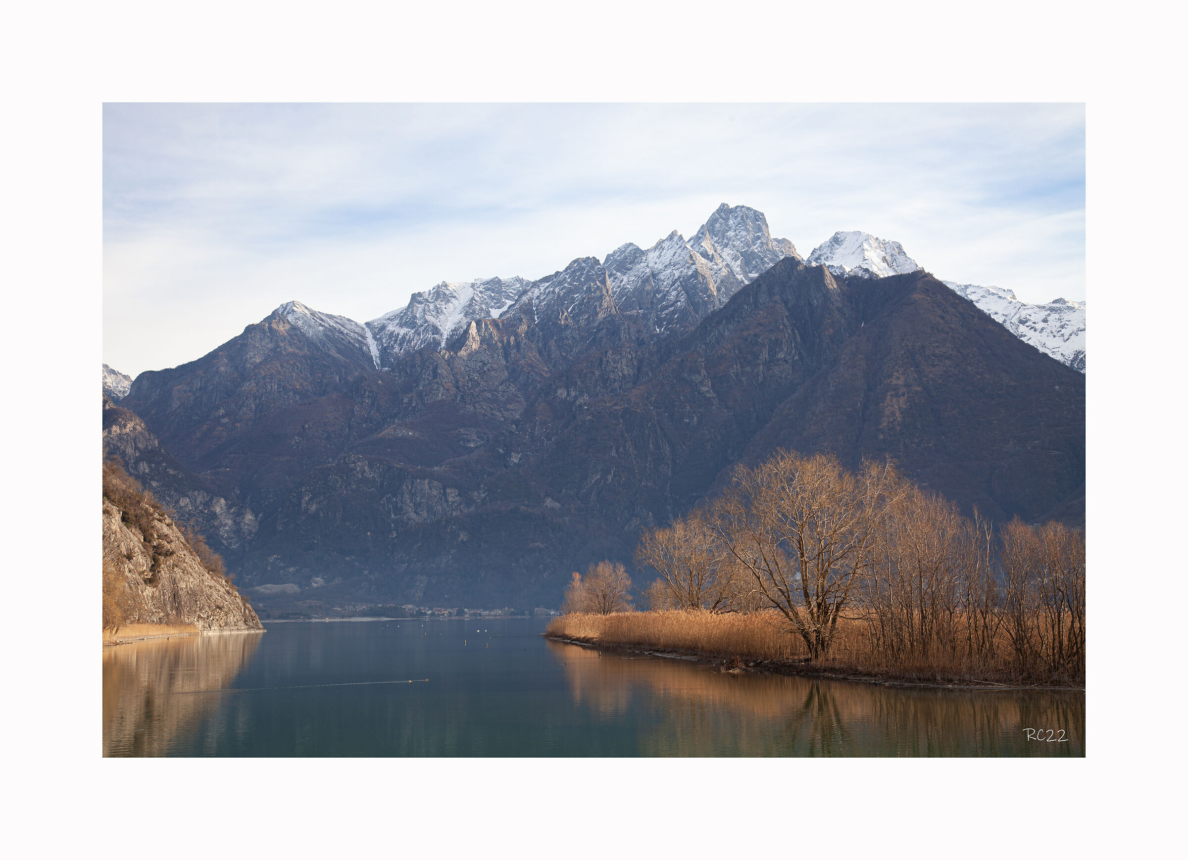 I monti e il fiume