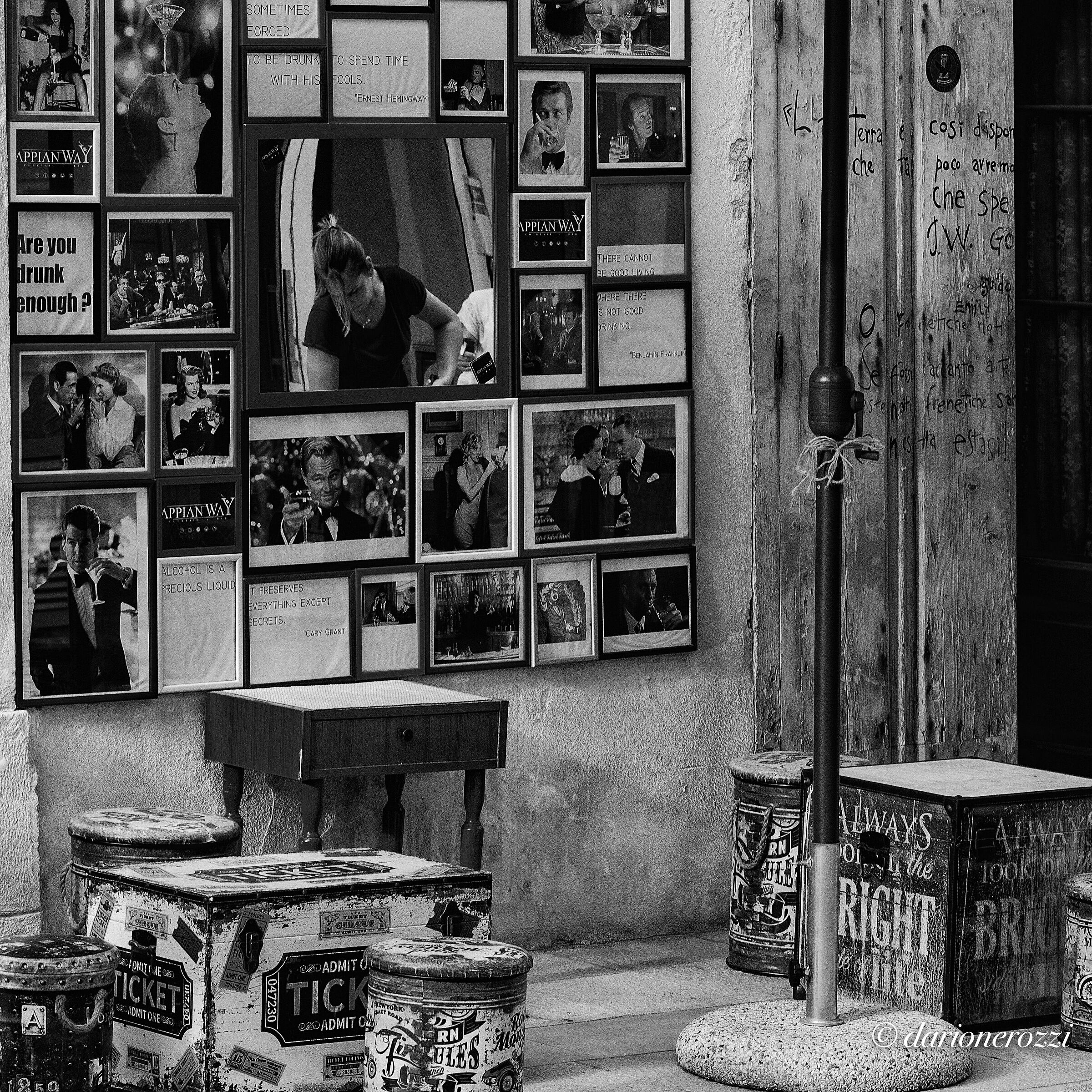 .. inside a mirror...