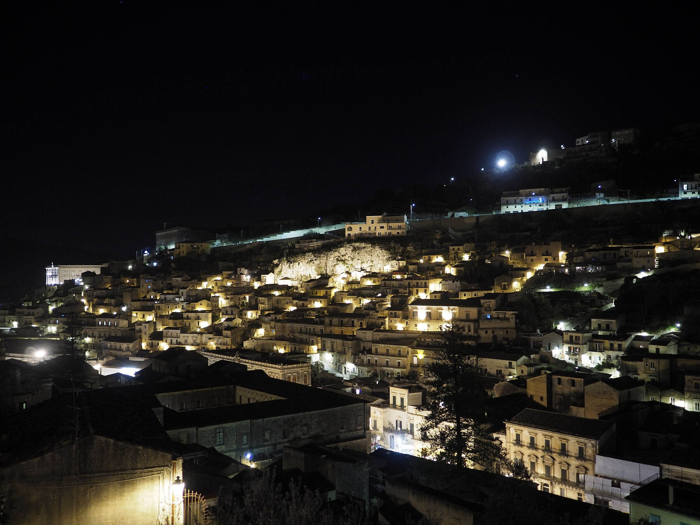 View from the top of Modica