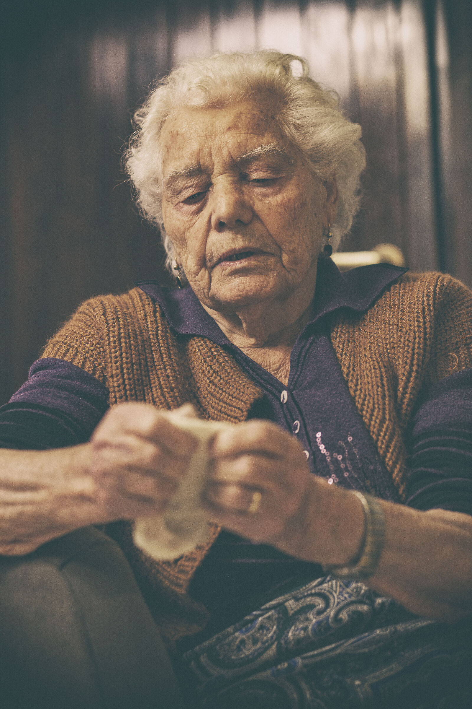 grandma and her pancakes