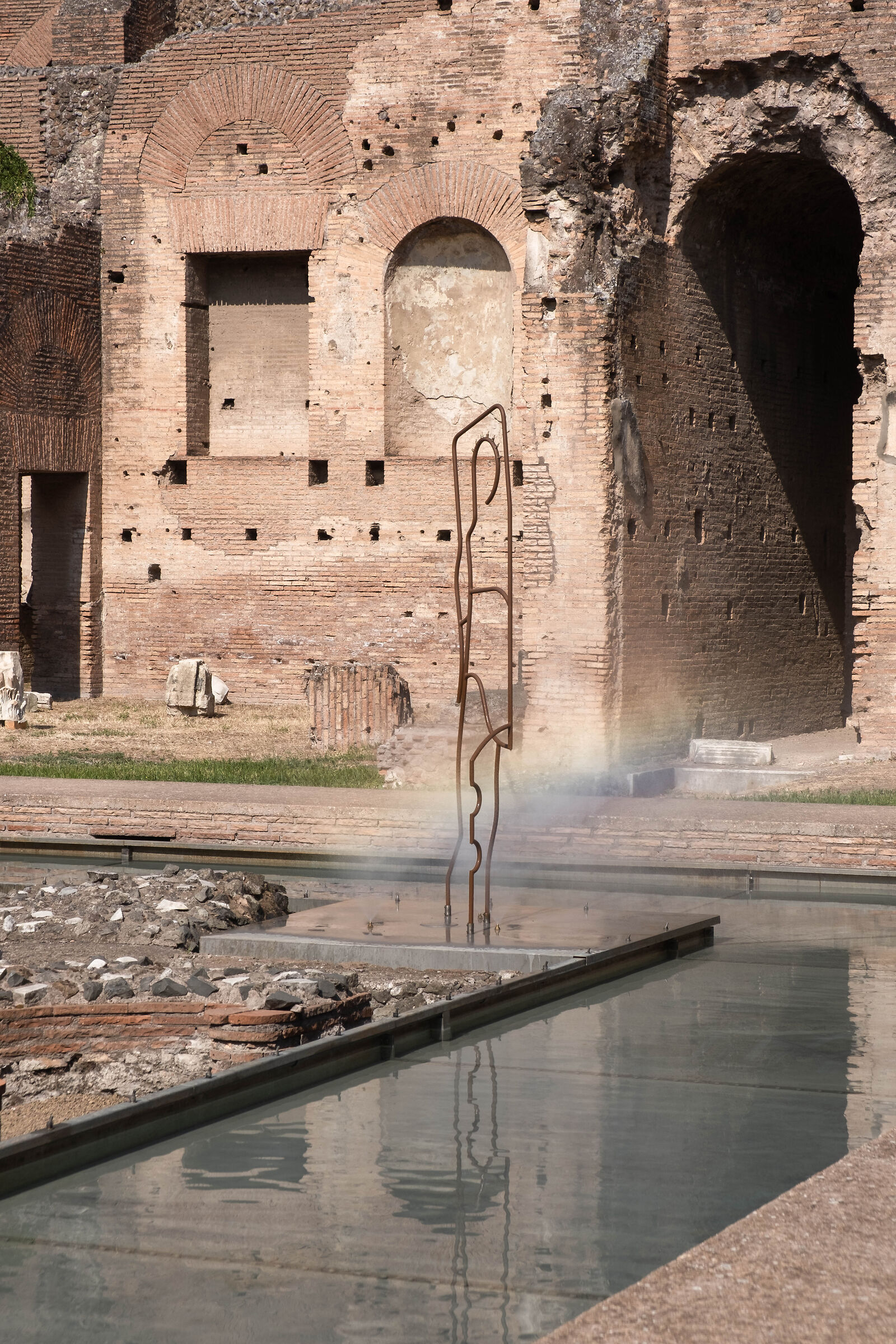 La fontana delle pelte