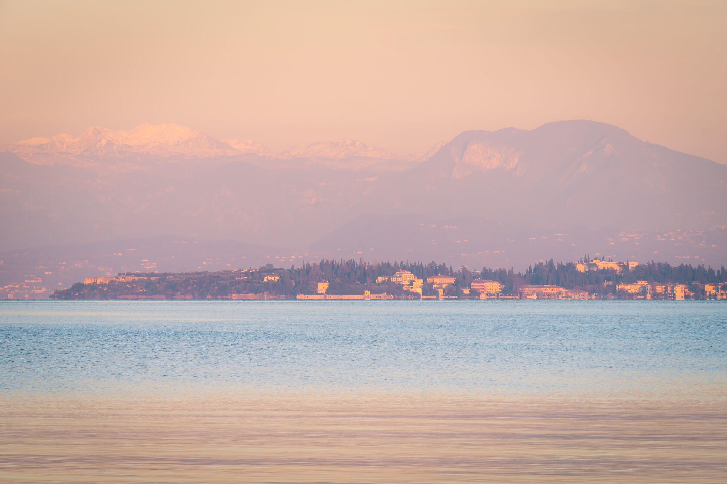 Sirmione seen from Desenzano