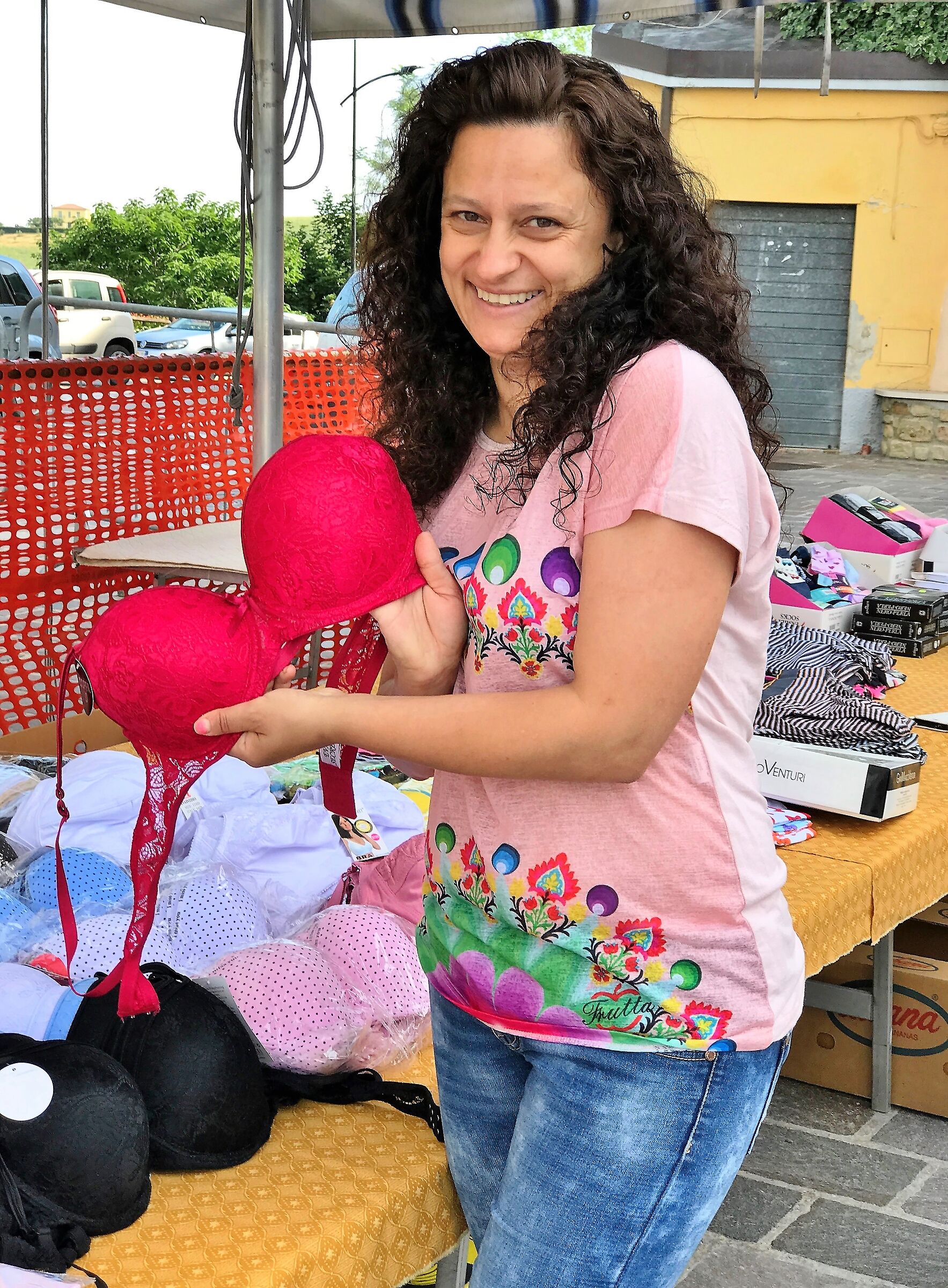 Ex Fanciulla in Fiore, al Mercato.