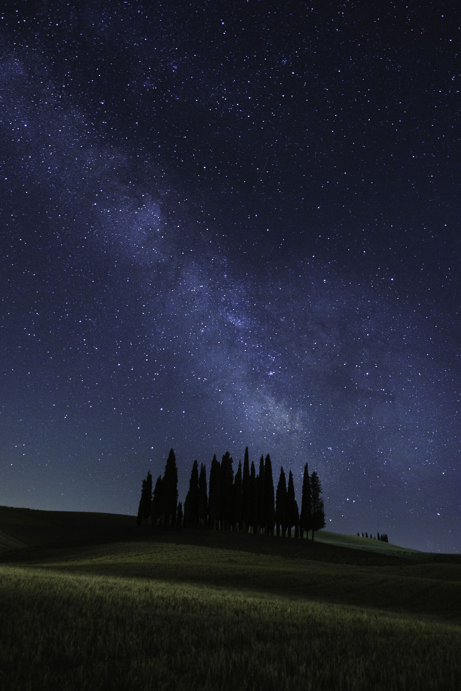 Milky Way in Val d'Orcia