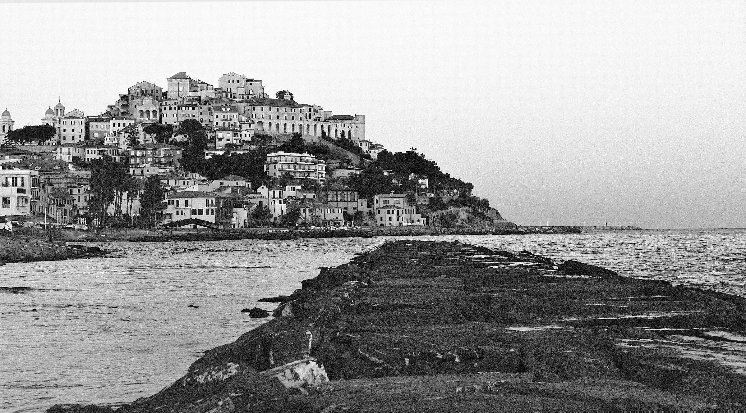 promontory from the sea