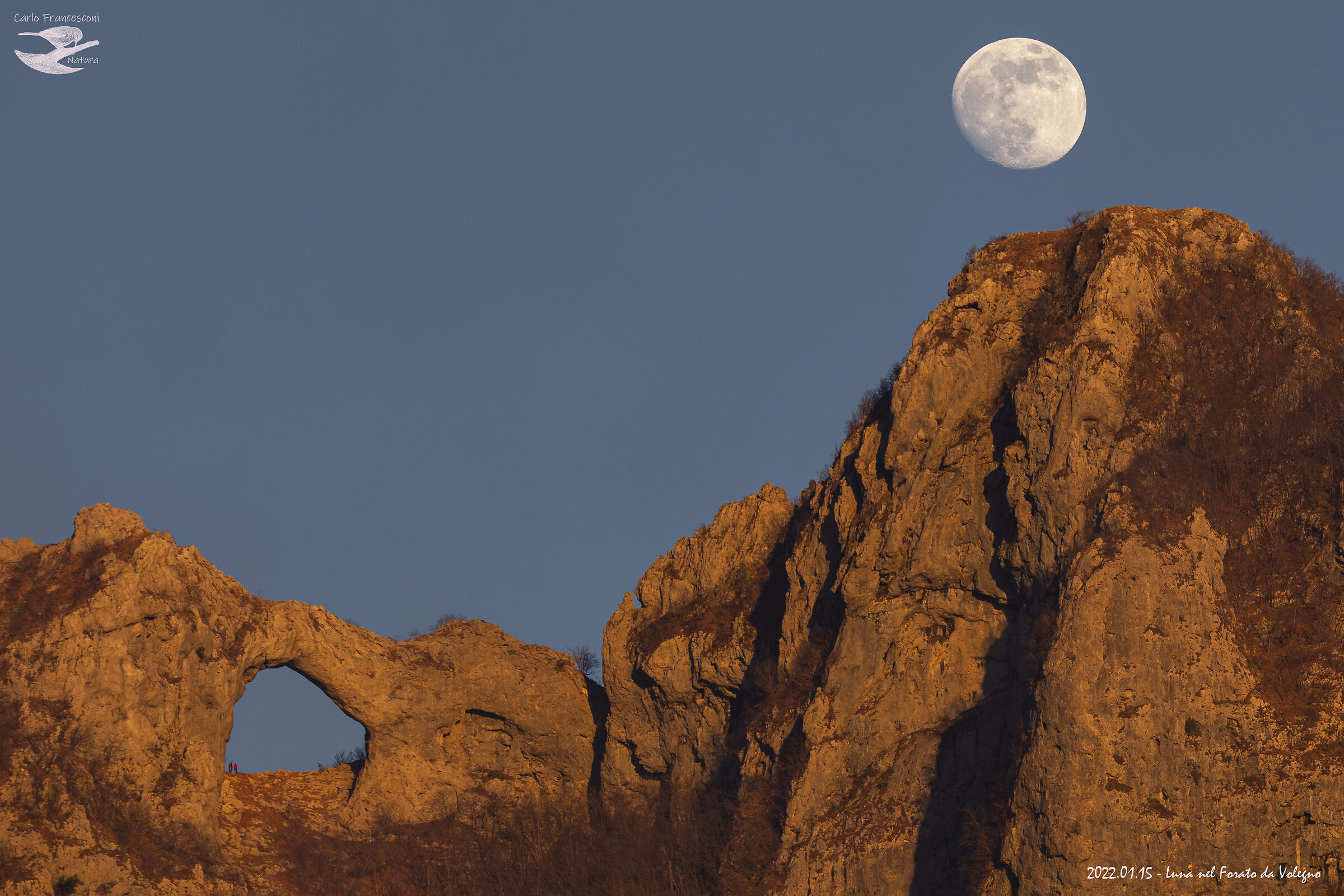 The Moon Above the Pierced