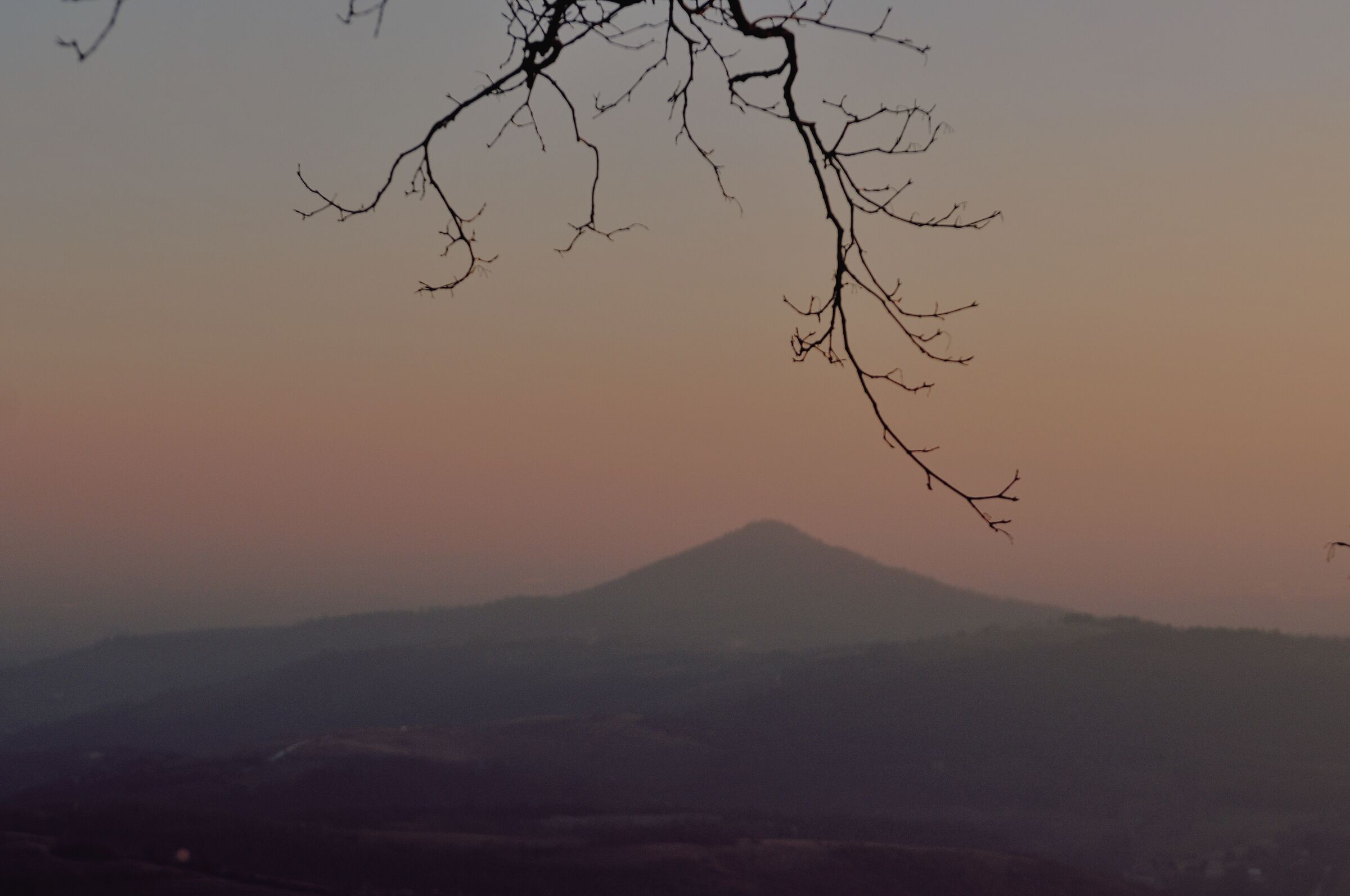 Sunset from Mottolone