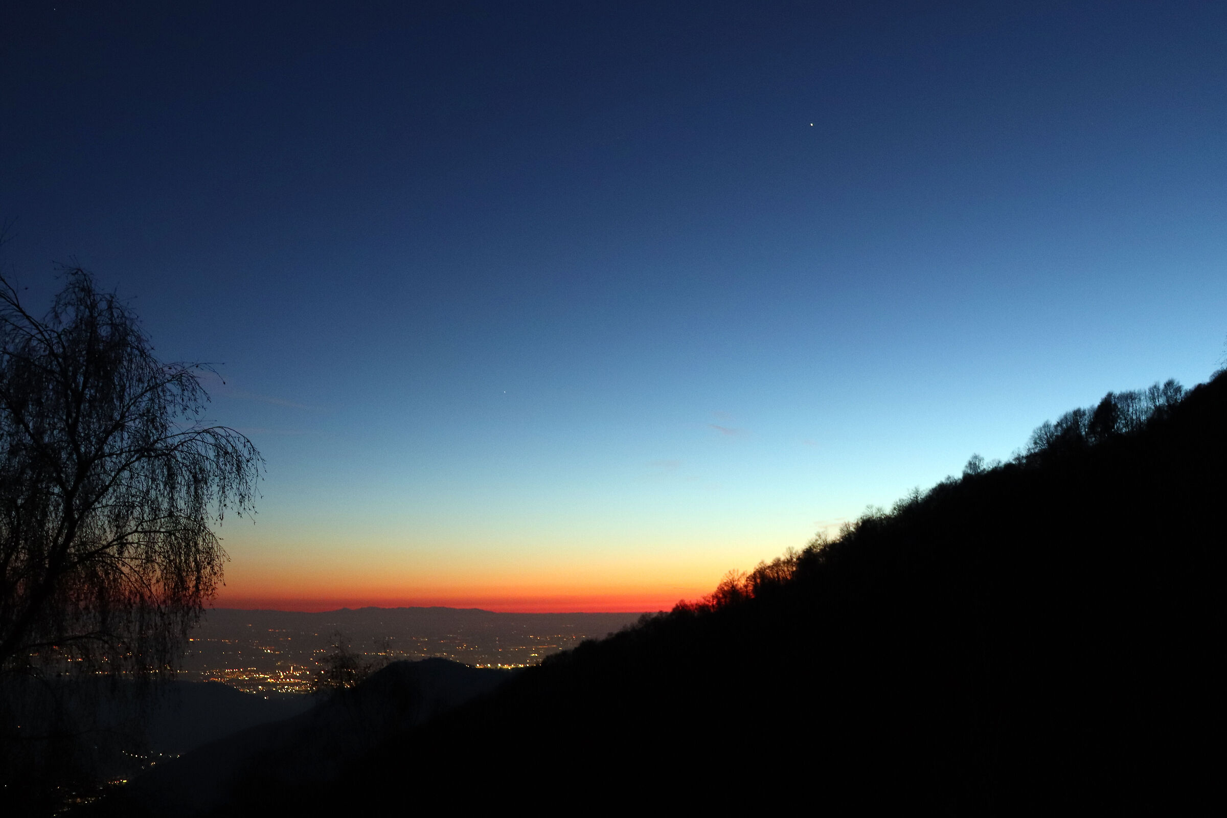 Apennines in the distance