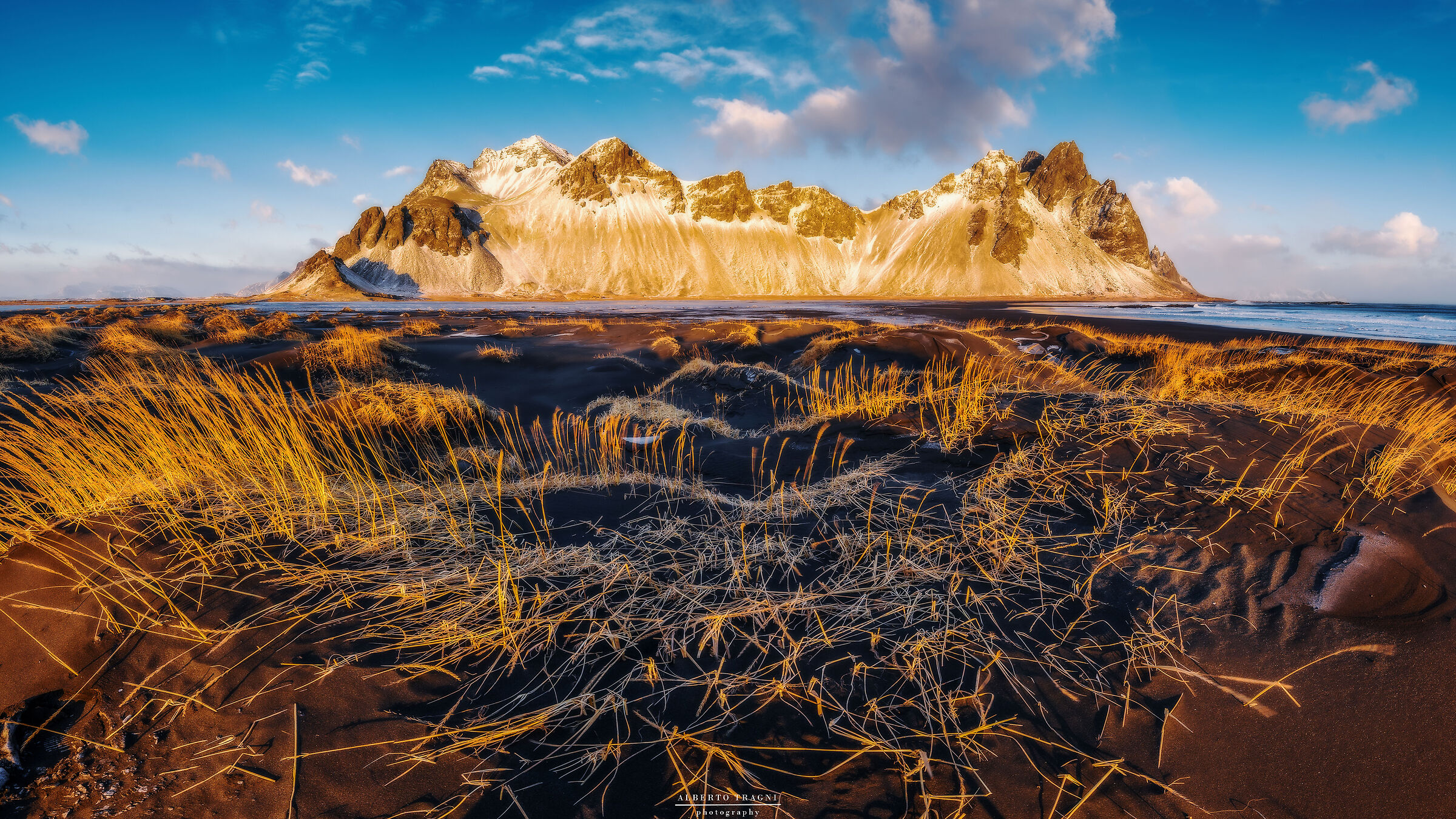 in front of the Vestrahorn