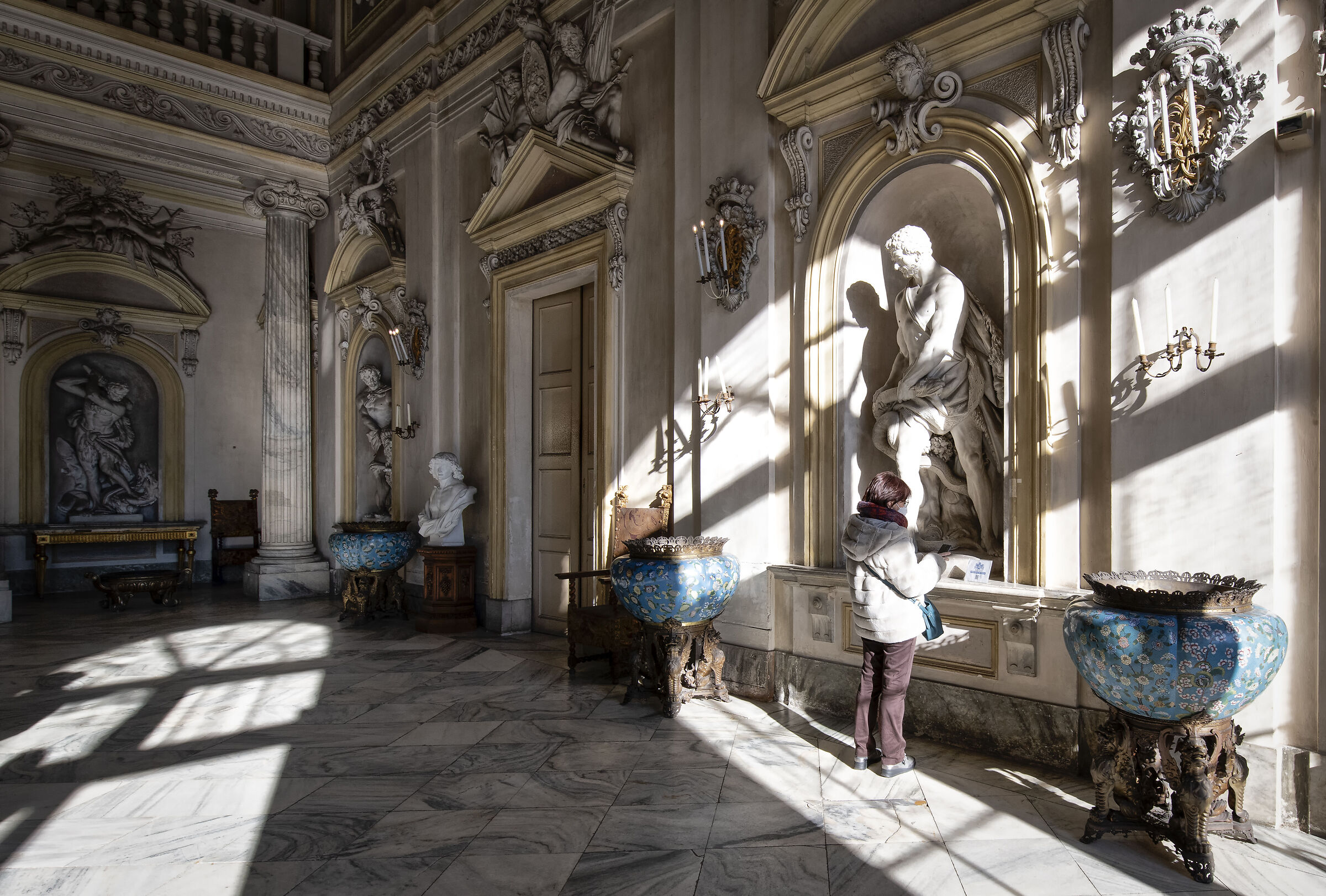 At the museum