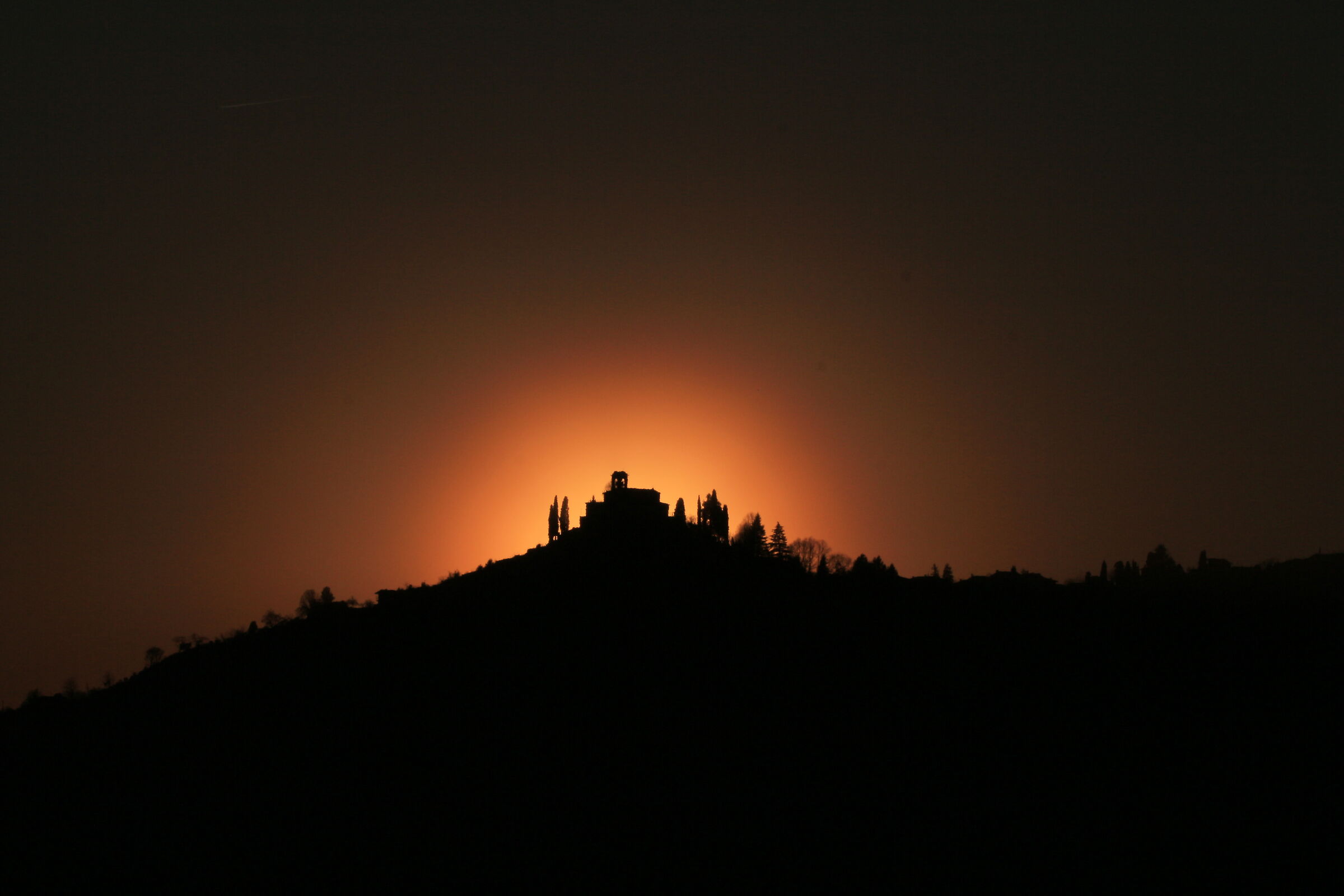 Sunset Montevecchia