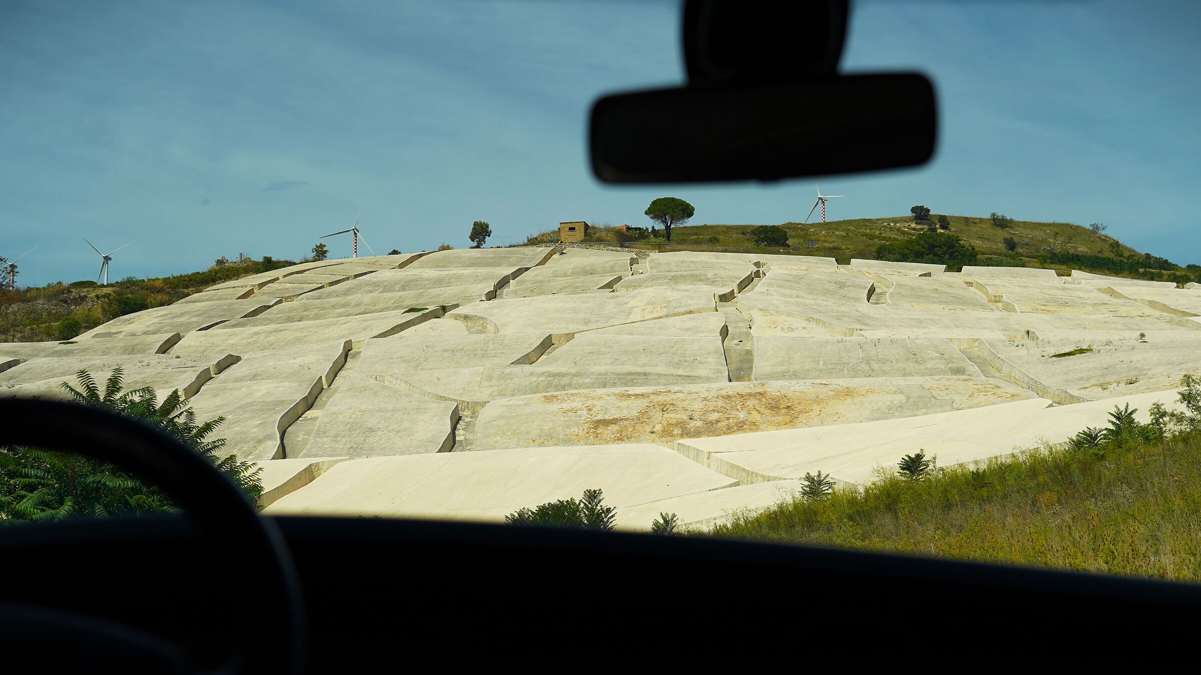 Cretto vista macchina