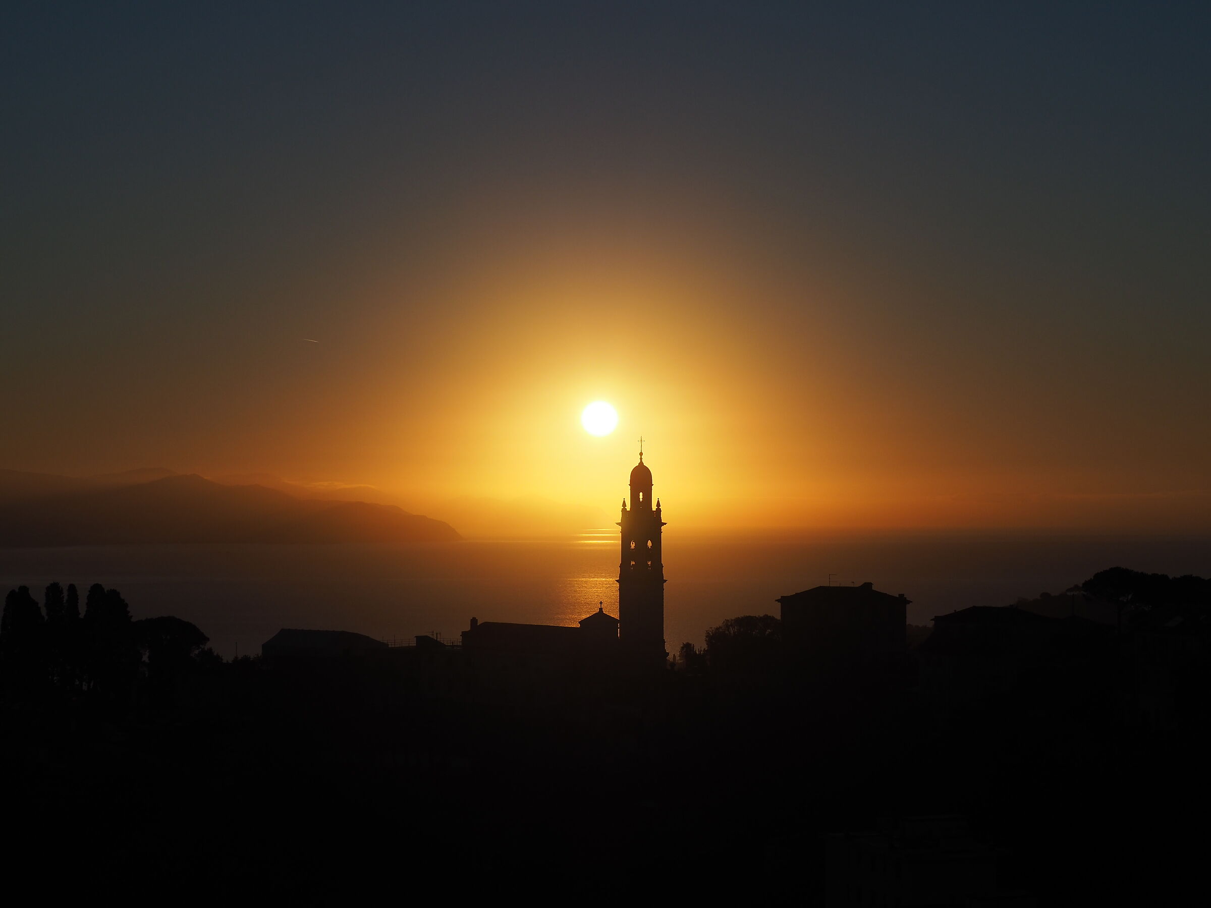 Sunrise in San Lorenzo della Costa.