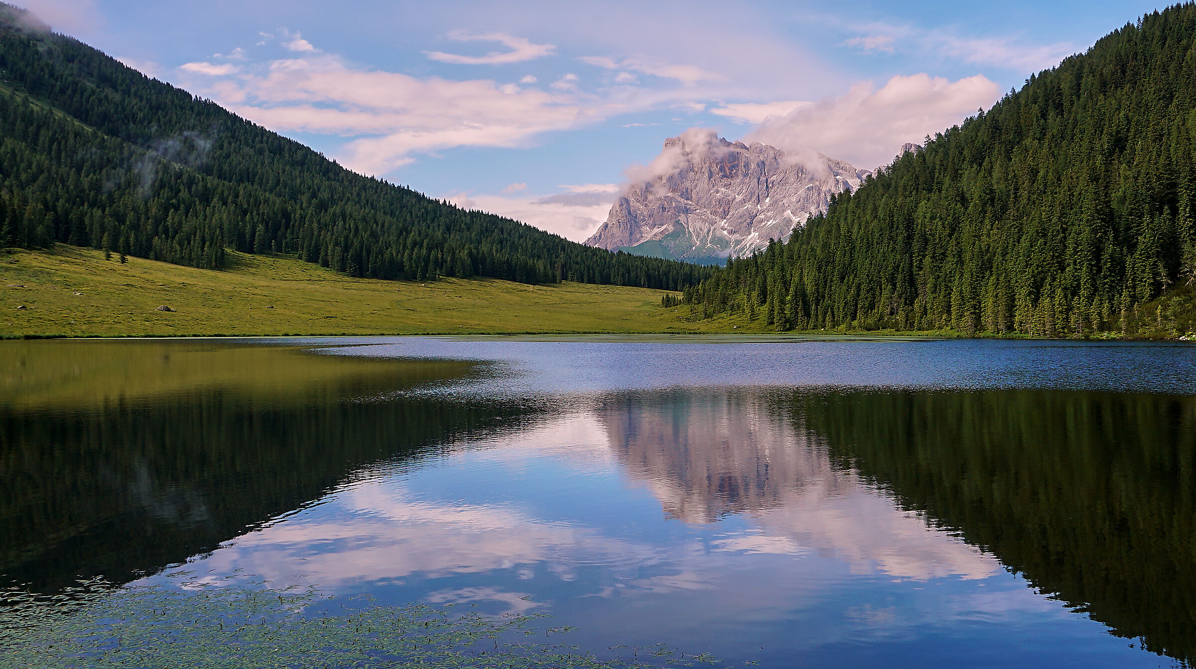 Lago Calaita dopo il temporale