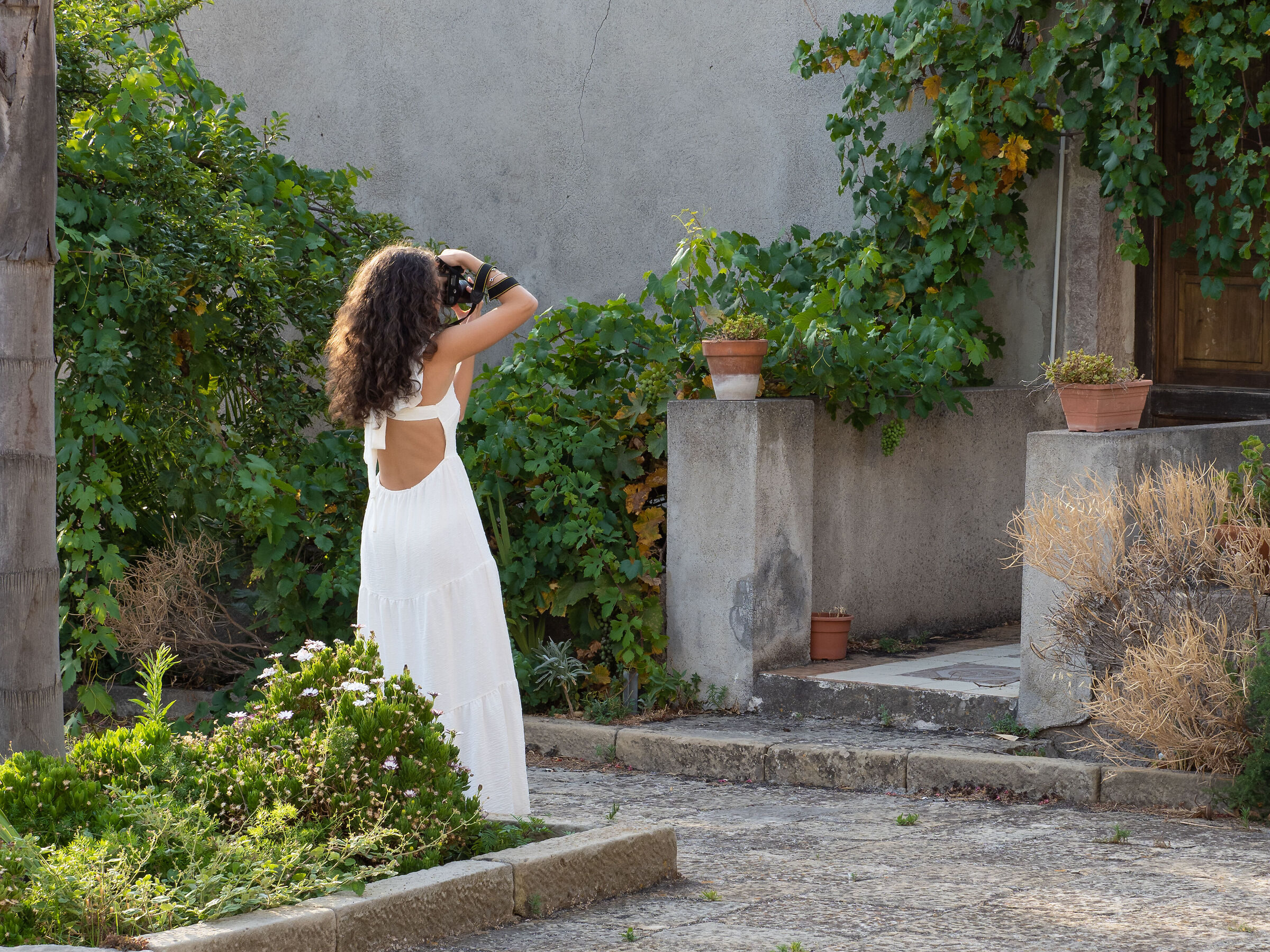 Fotografando la diva