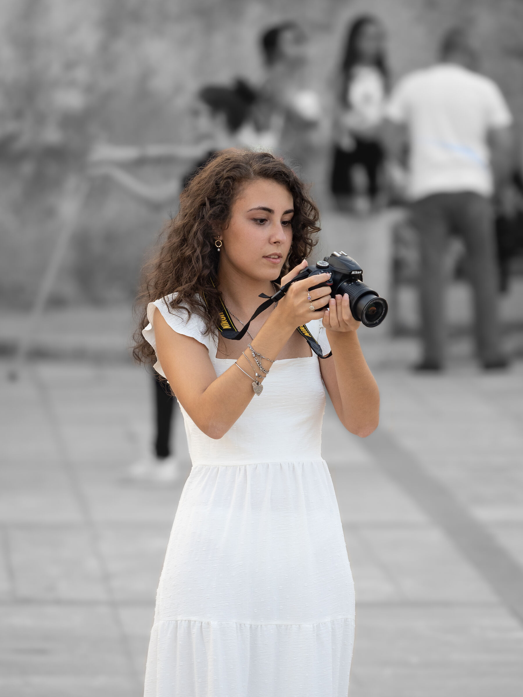 Fotografando la diva