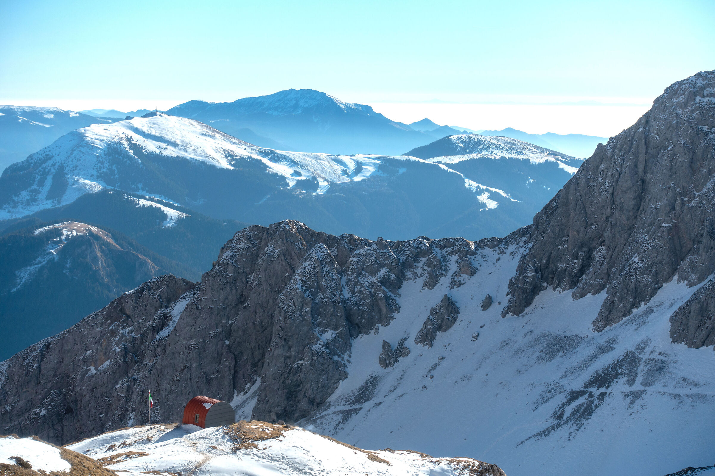 Bivacco in alta quota