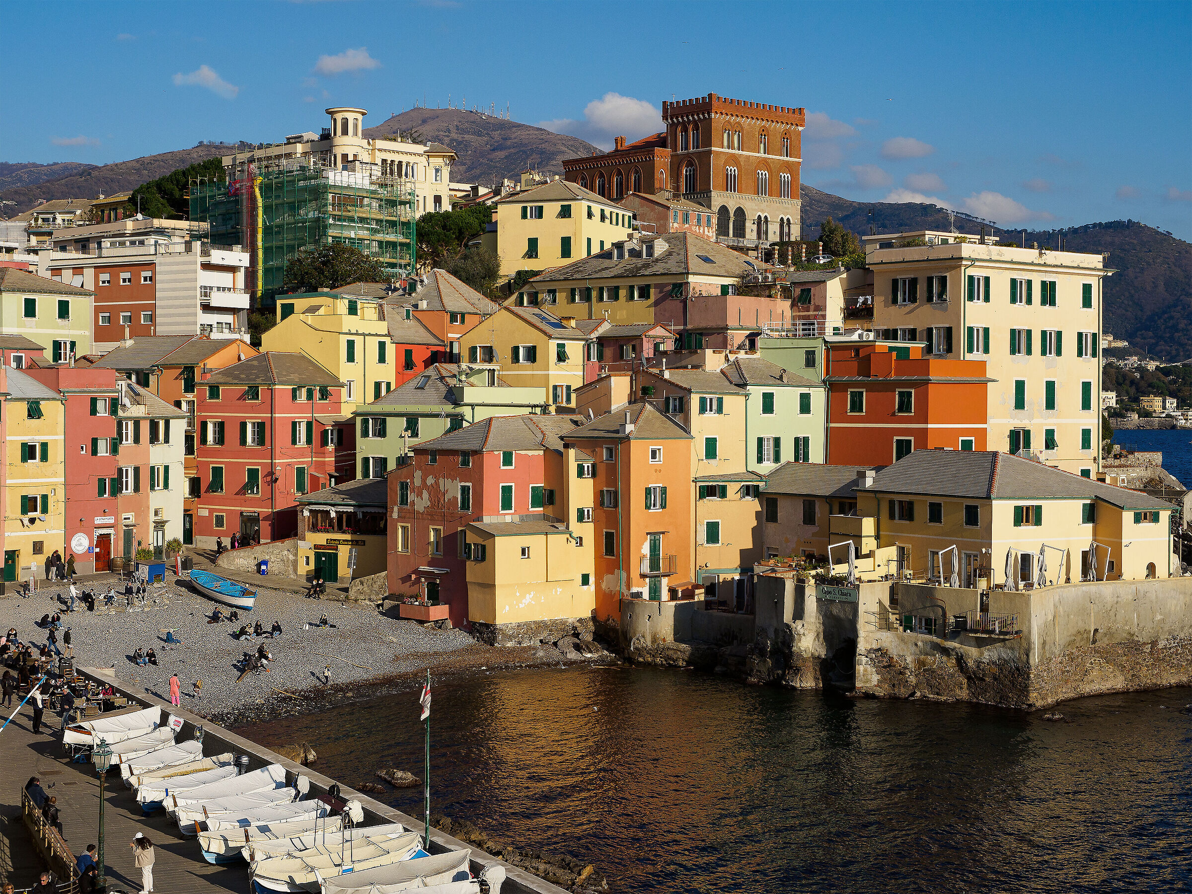Genoa - The colors of Boccadasse