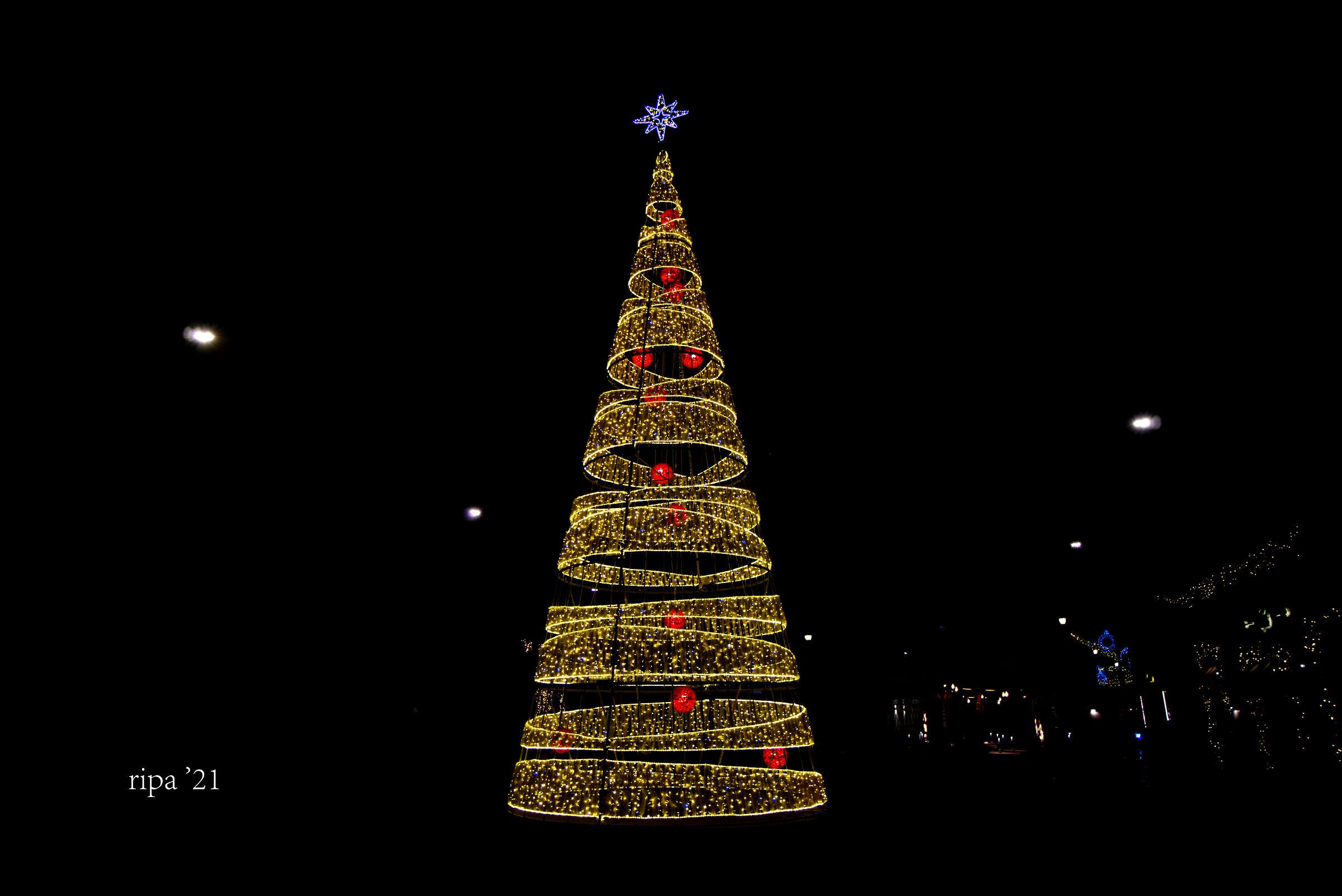 Roma - Natale 2021 - Piazza in Lucina - Sony a6500