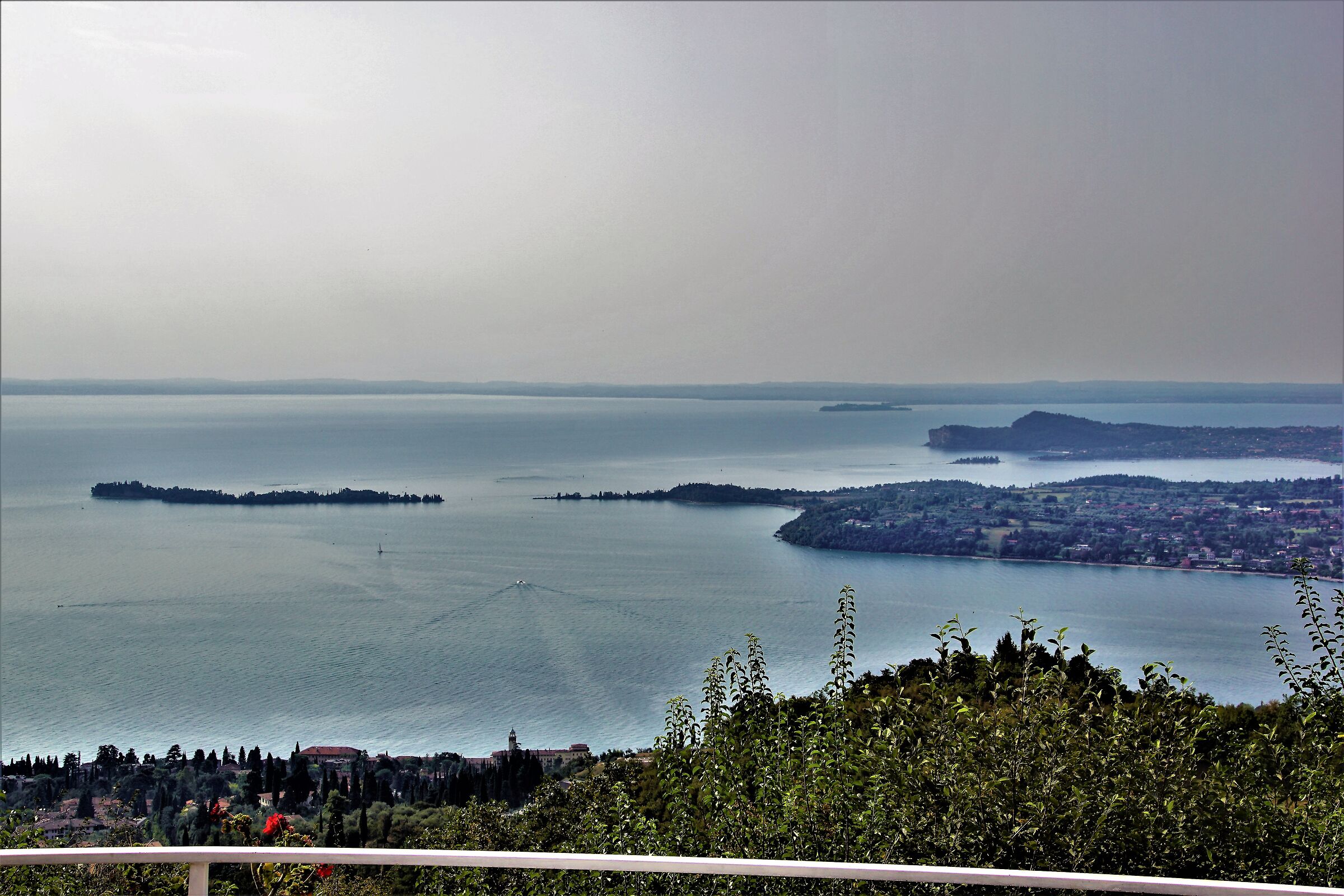 Basso Garda nell'afa