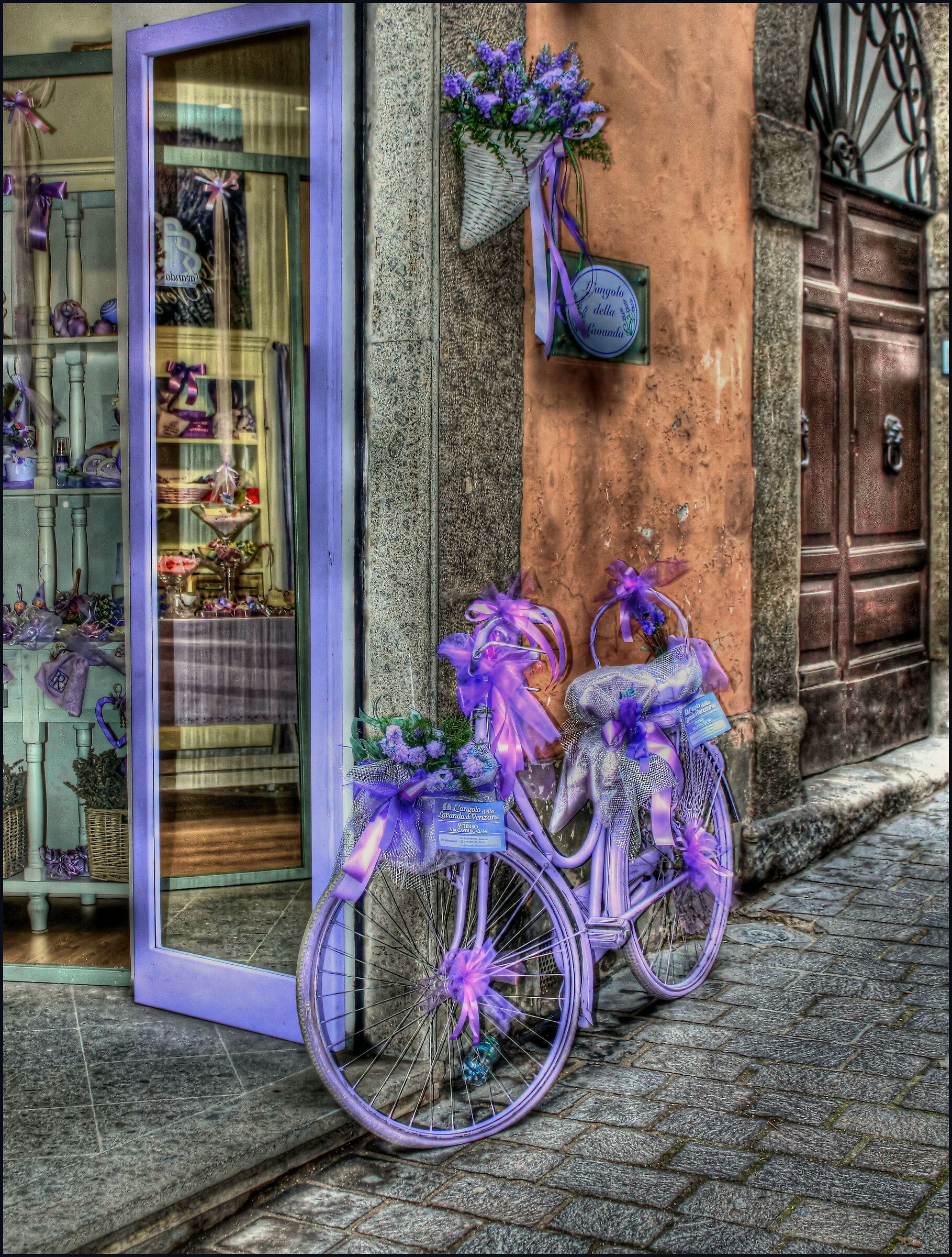 The Lavender Corner (HDR) Nemi Castelli Romani