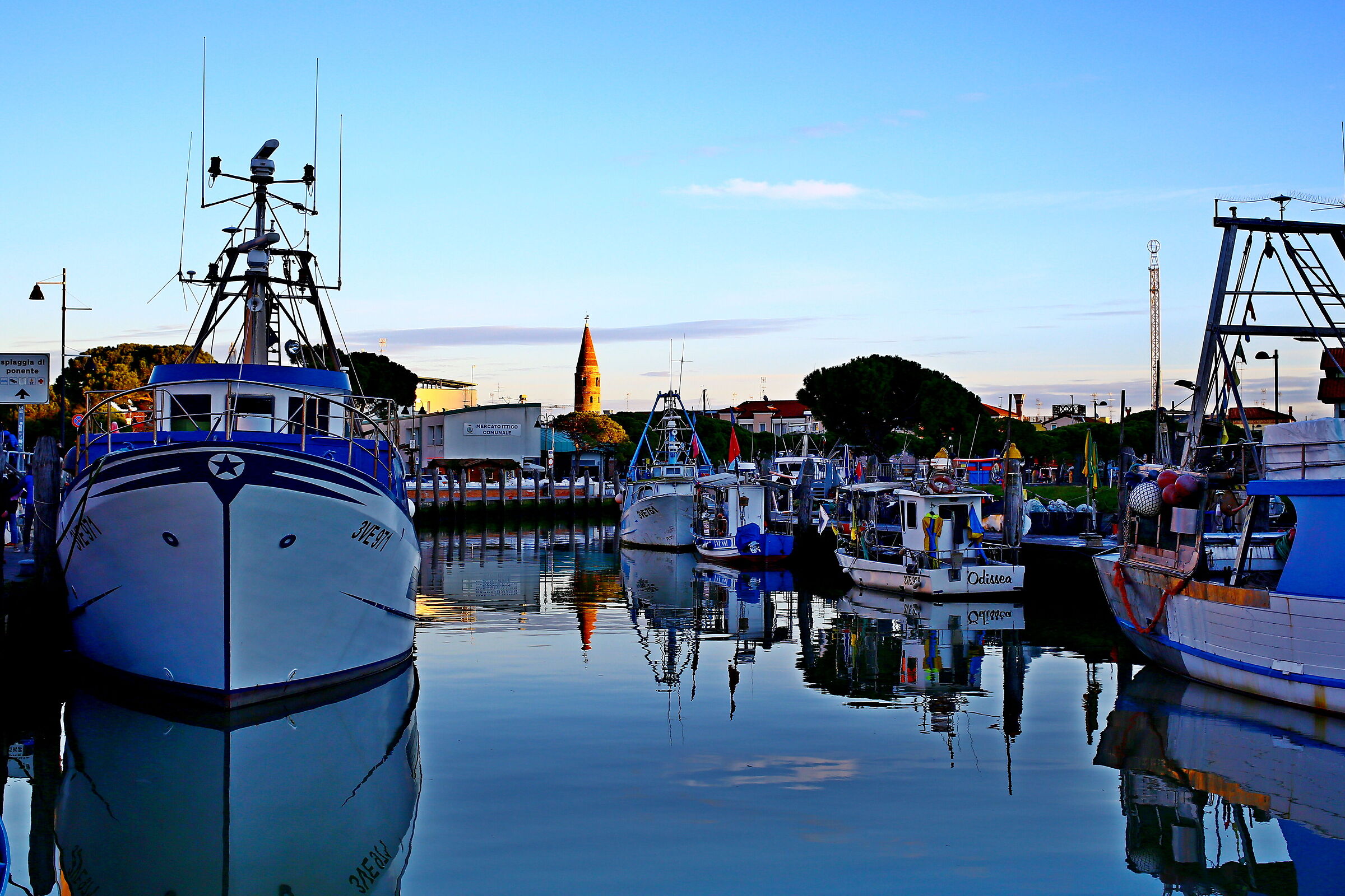 Porto canale di Caorle.