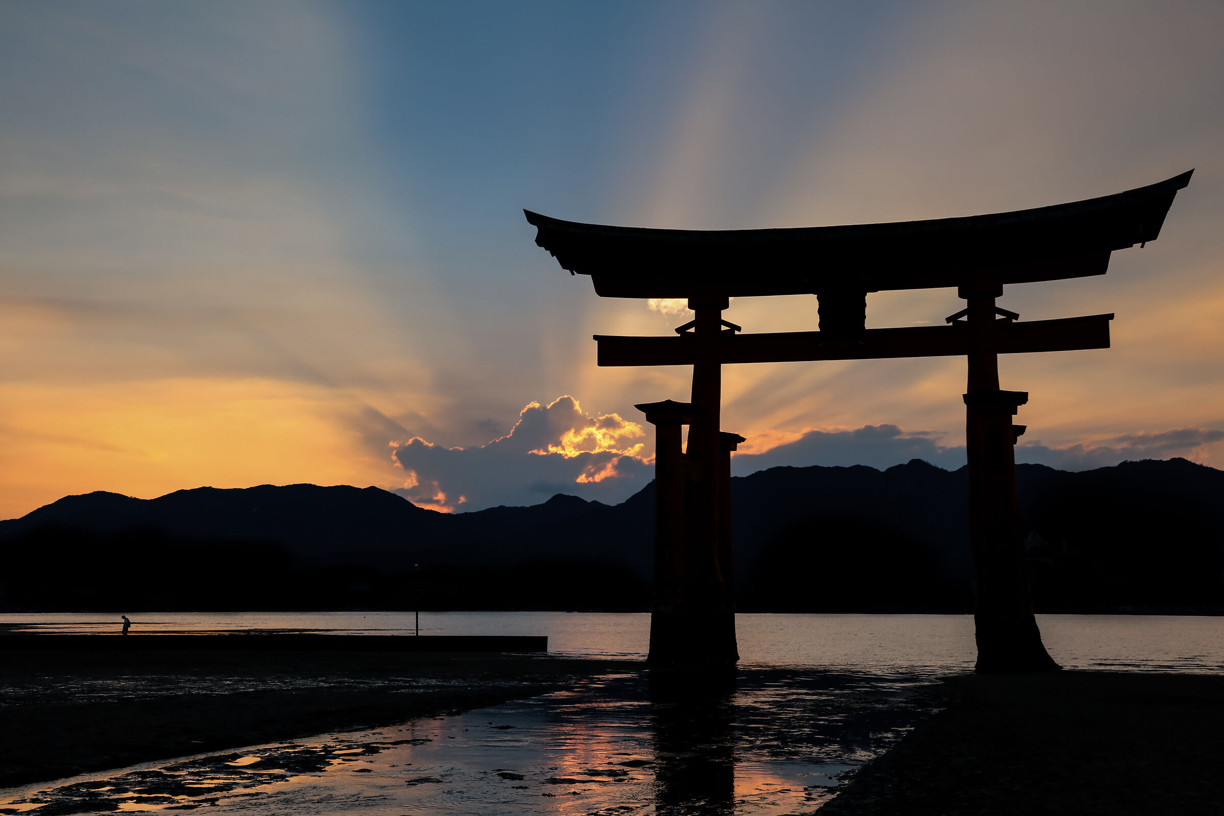 Tramonto a Miyajima