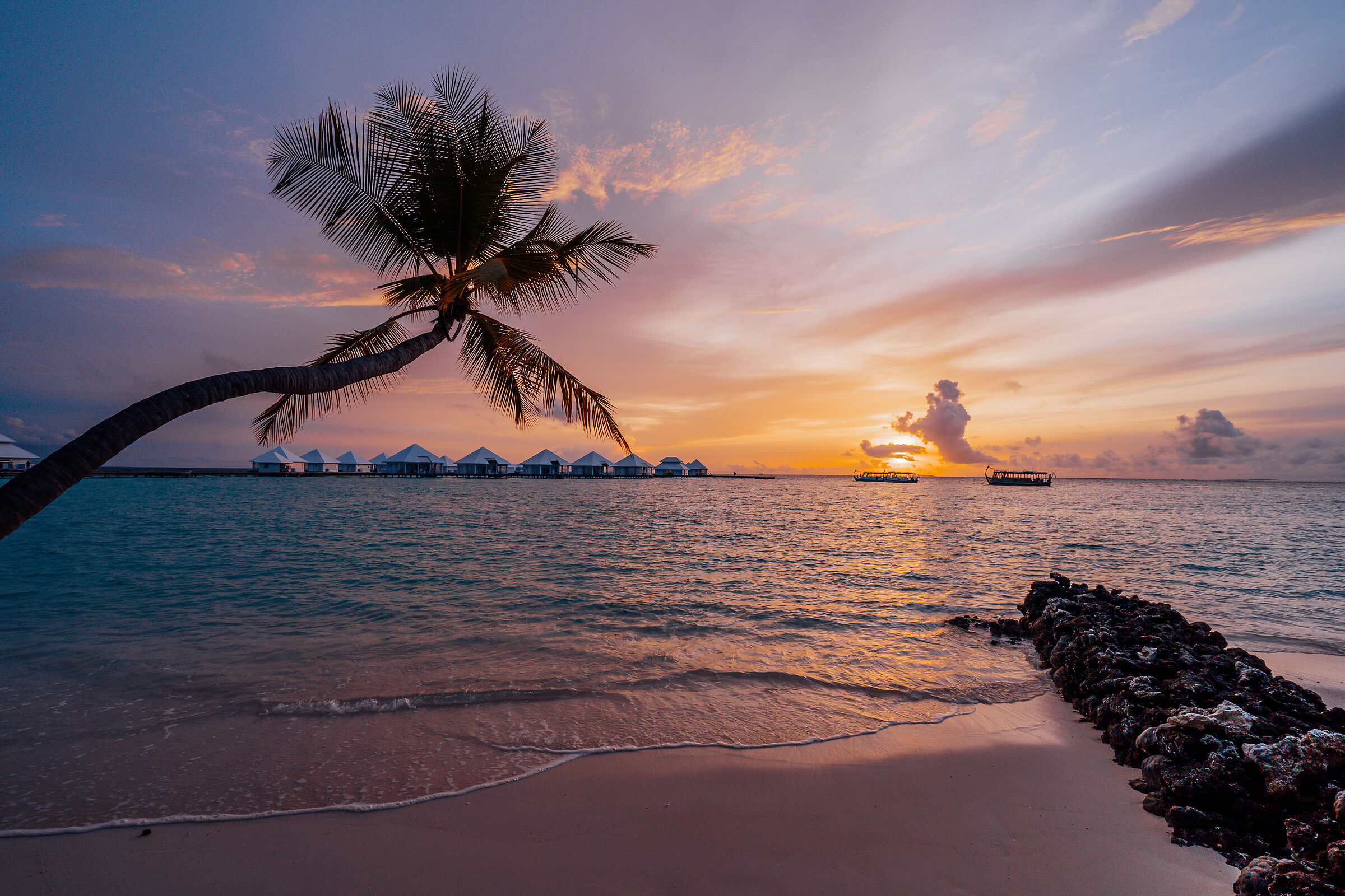 Maldivian sunset