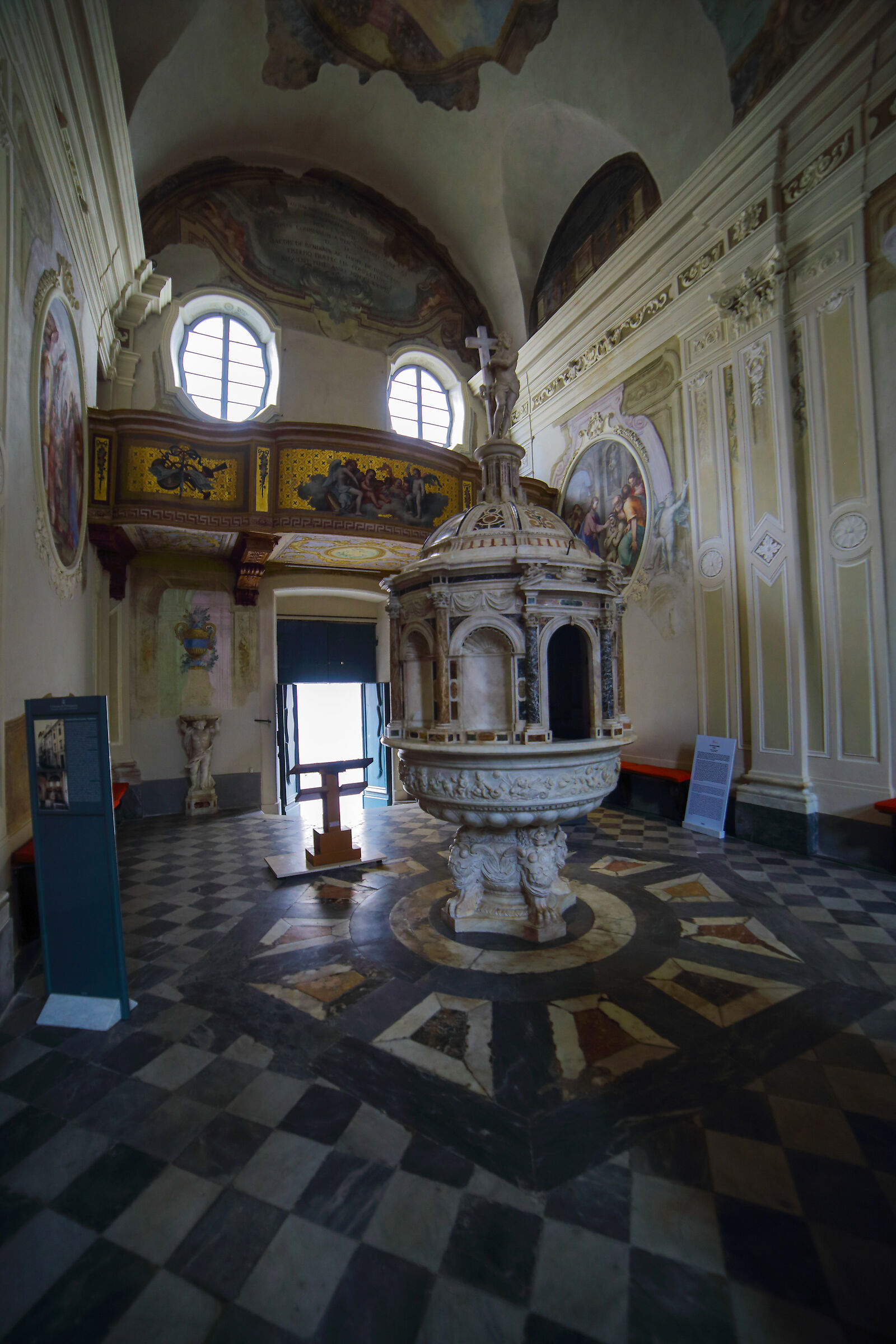 The baptistery