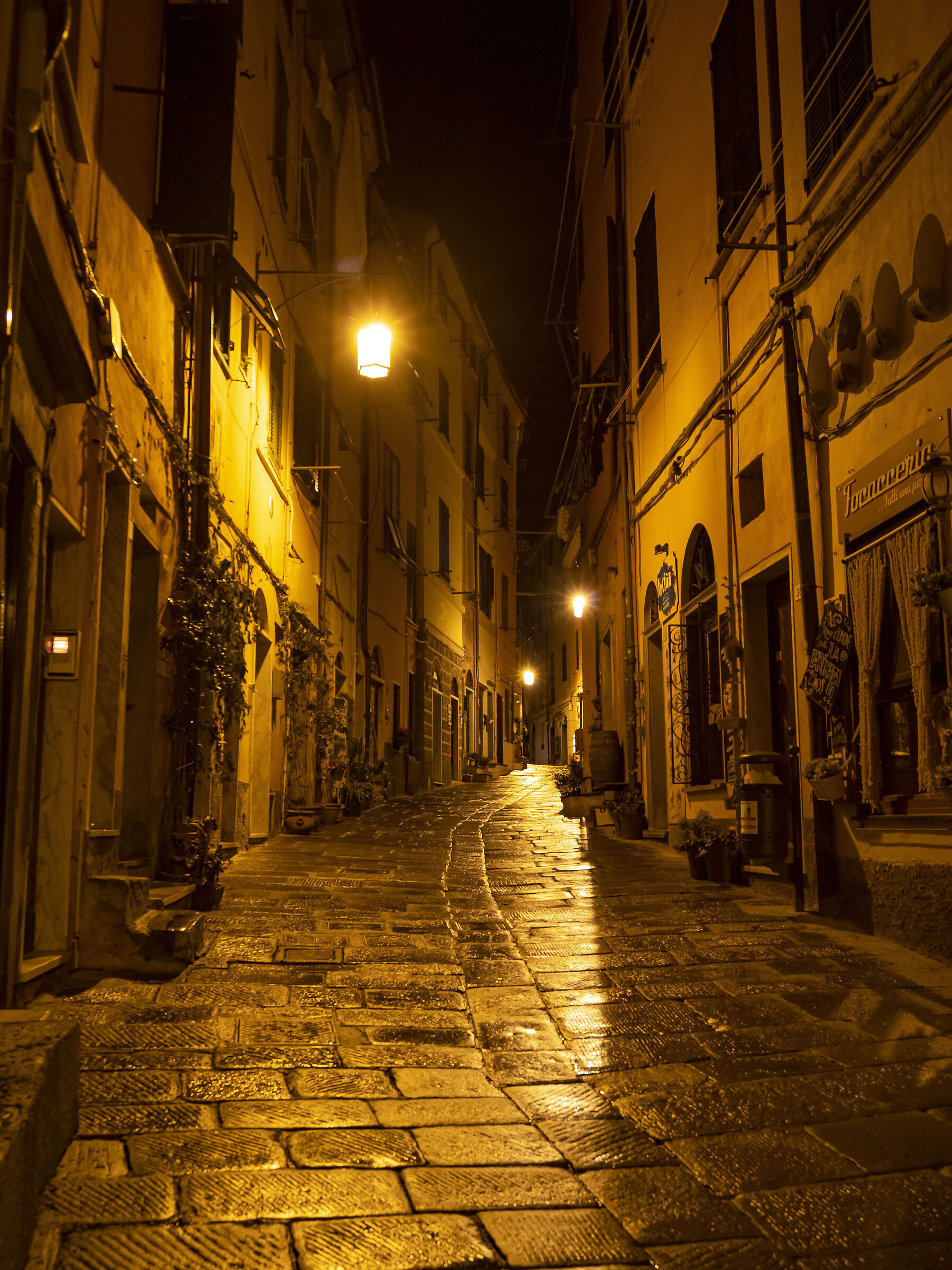 The alley of Portovenere