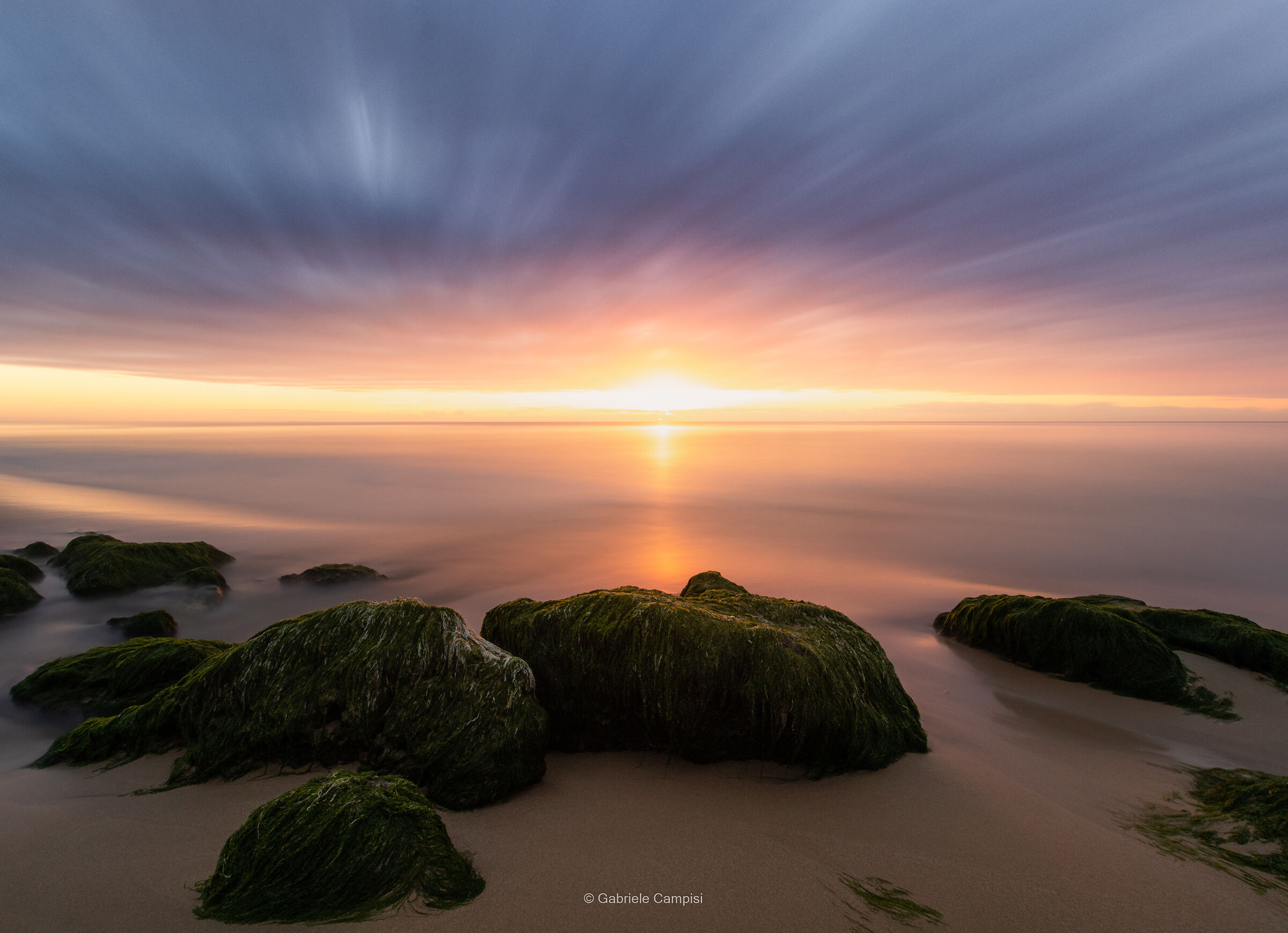 Sunrise on the rocks