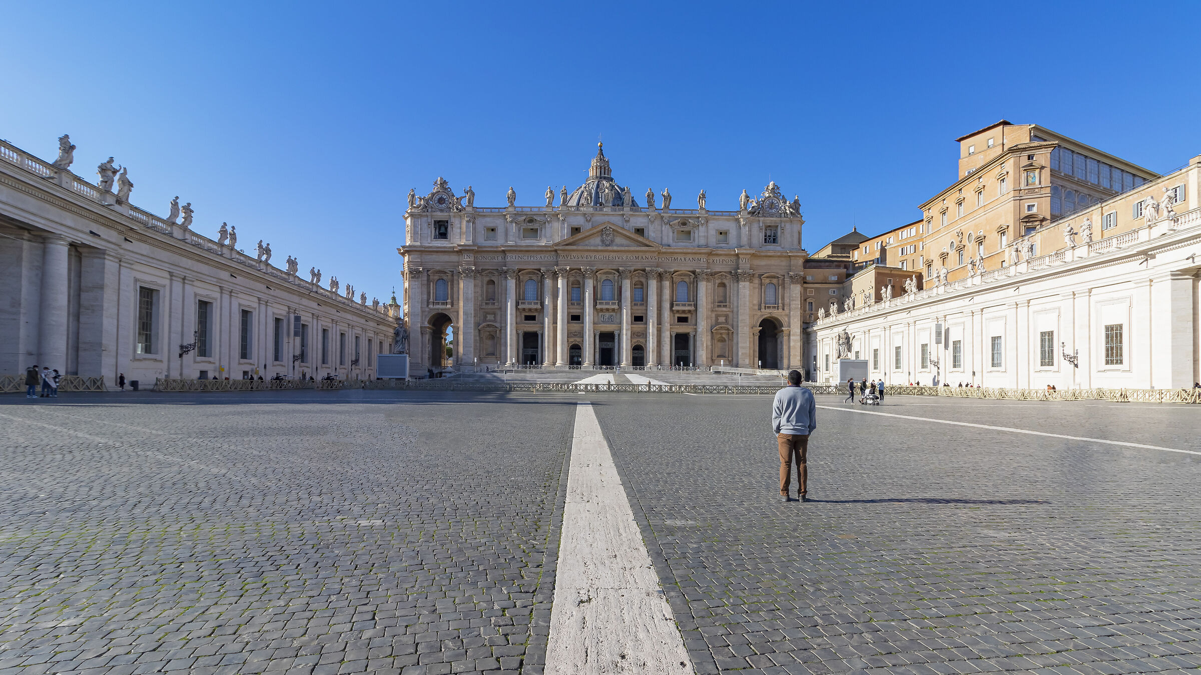 A tu per tu con Santo Pietro...