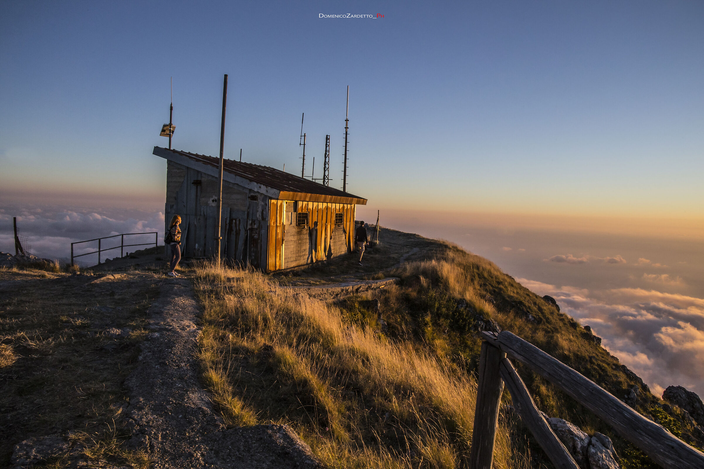 Tramonto sulla vetta*