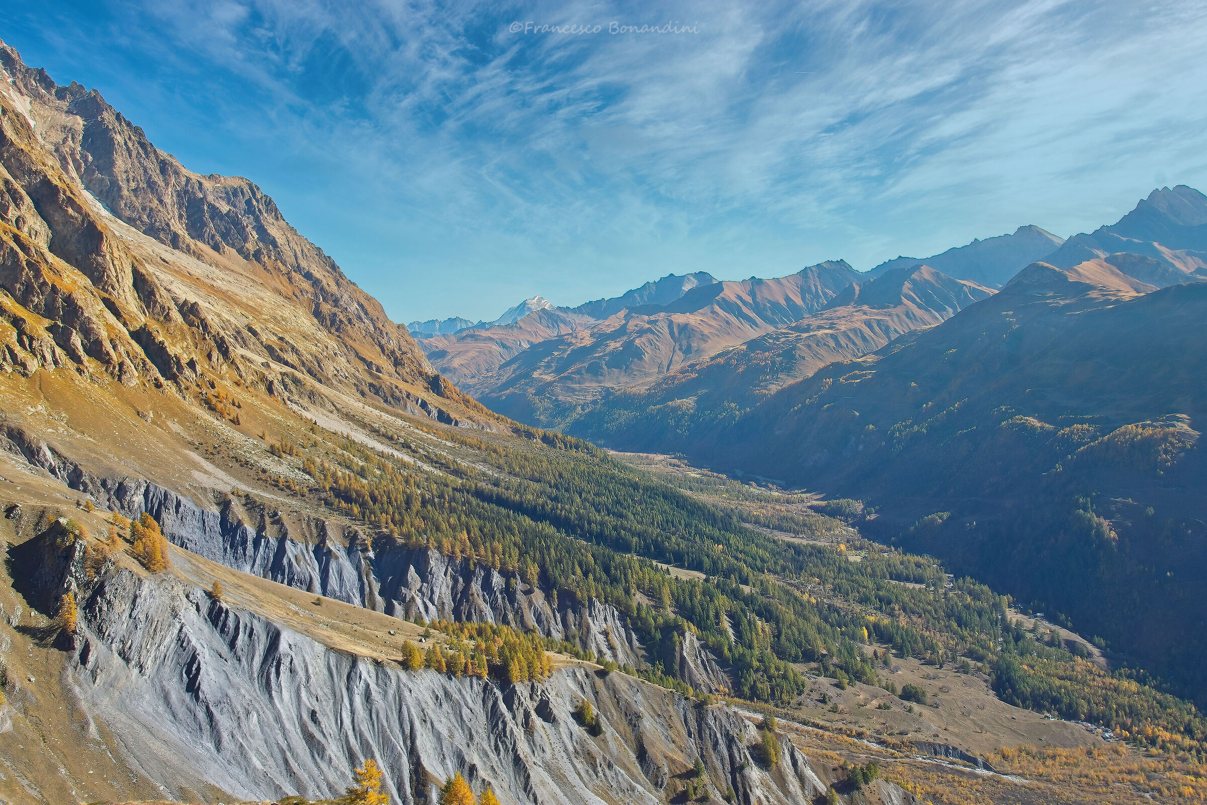 I pendii sopra Courmayeur